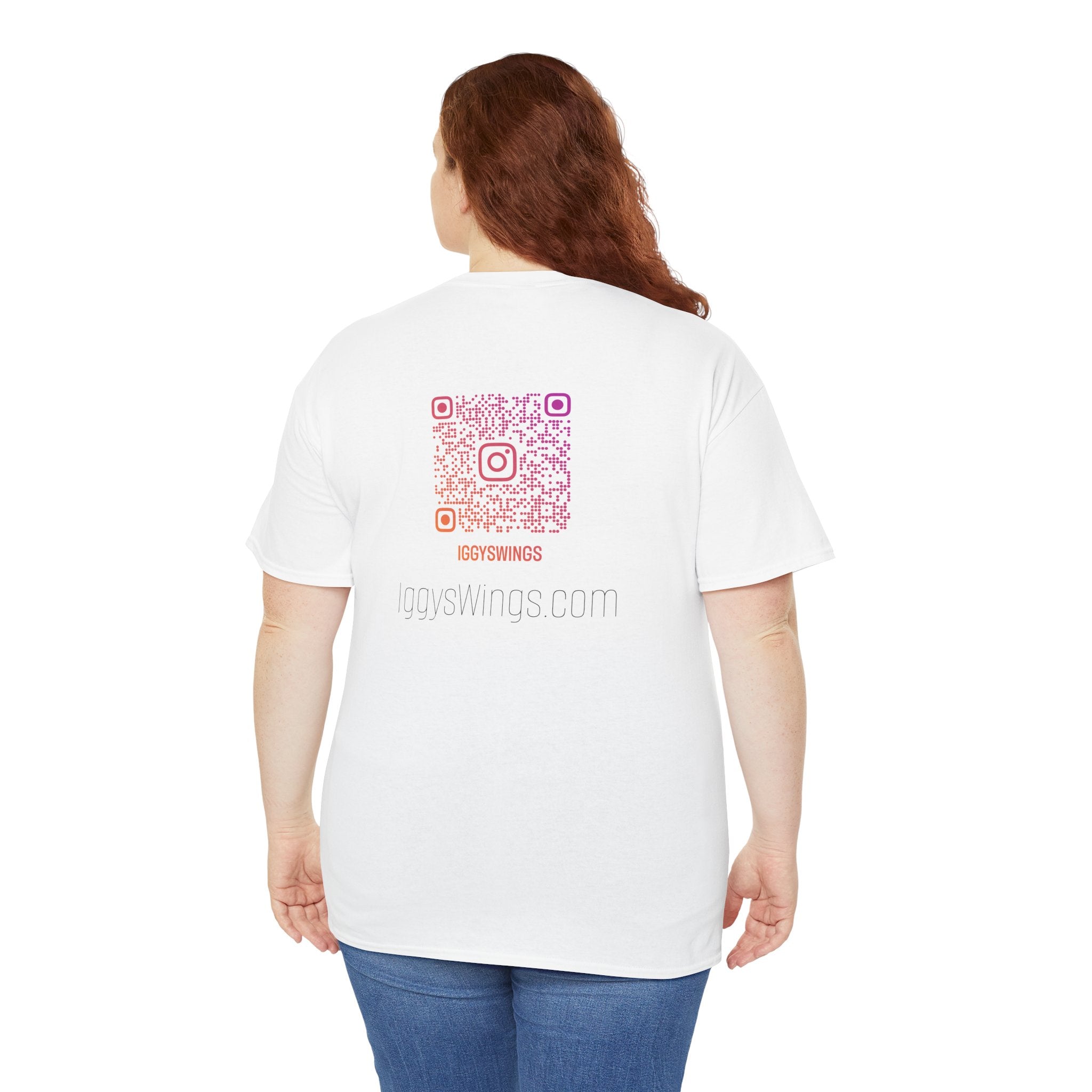 Iggy's Wings Full Silhouette Logo Tee (Heavier material)