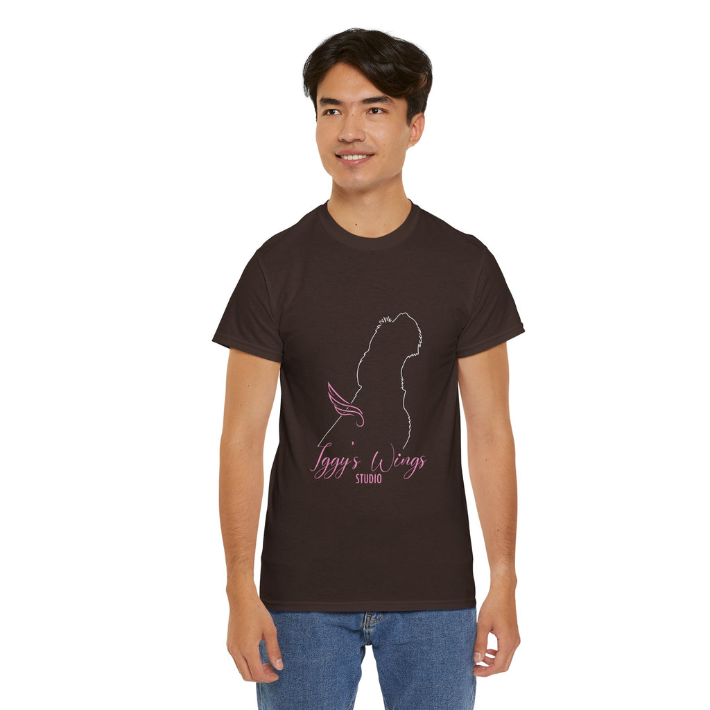 Iggy's Wings Full Silhouette Logo Tee (Heavier Material)