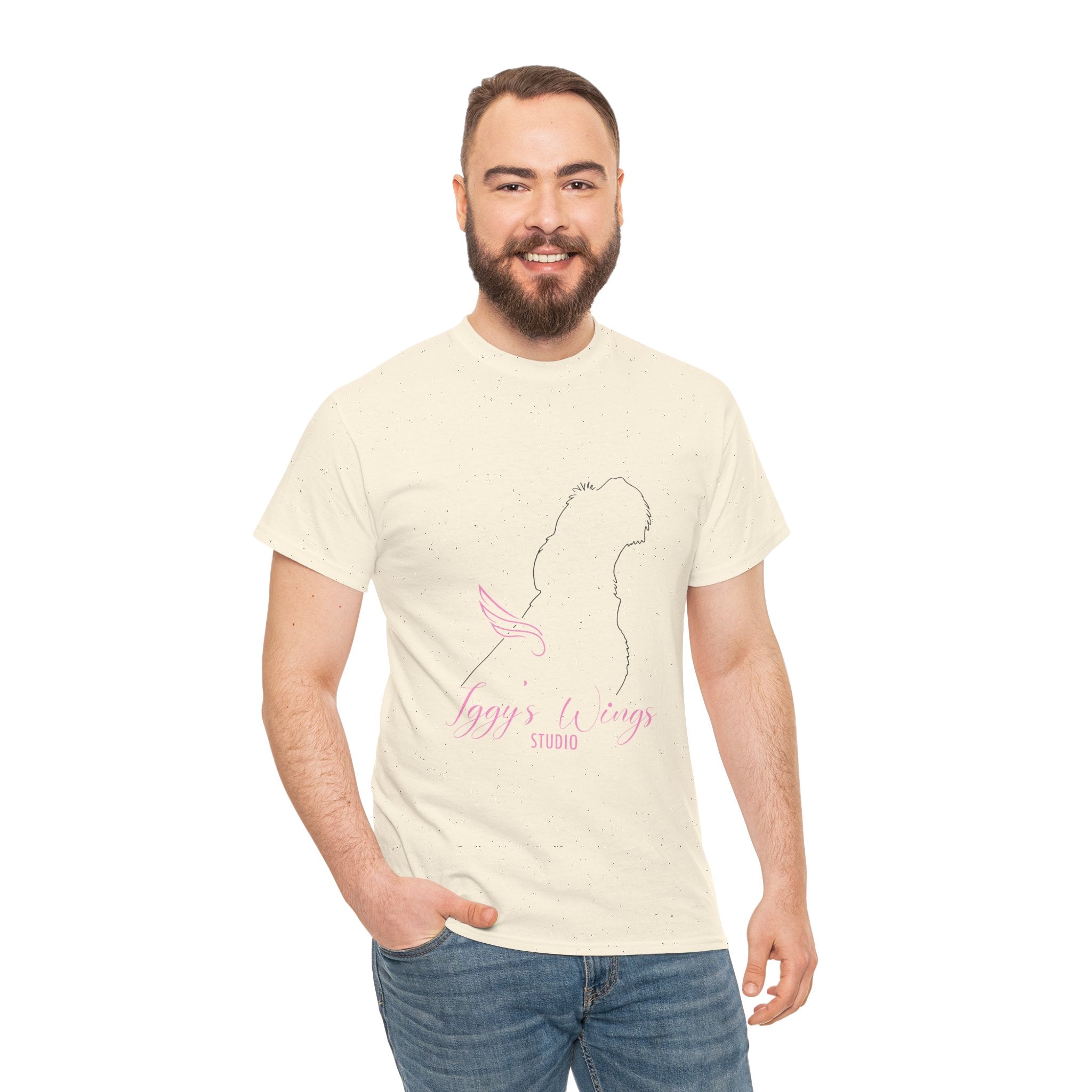 Iggy's Wings Full Silhouette Logo Tee (Heavier material)