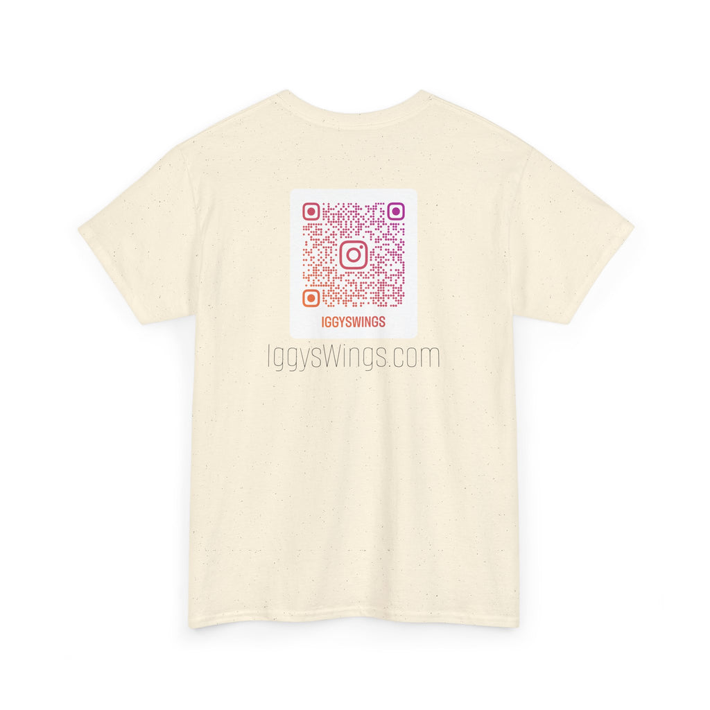 Iggy's Wings Full Silhouette Logo Tee (Heavier material)