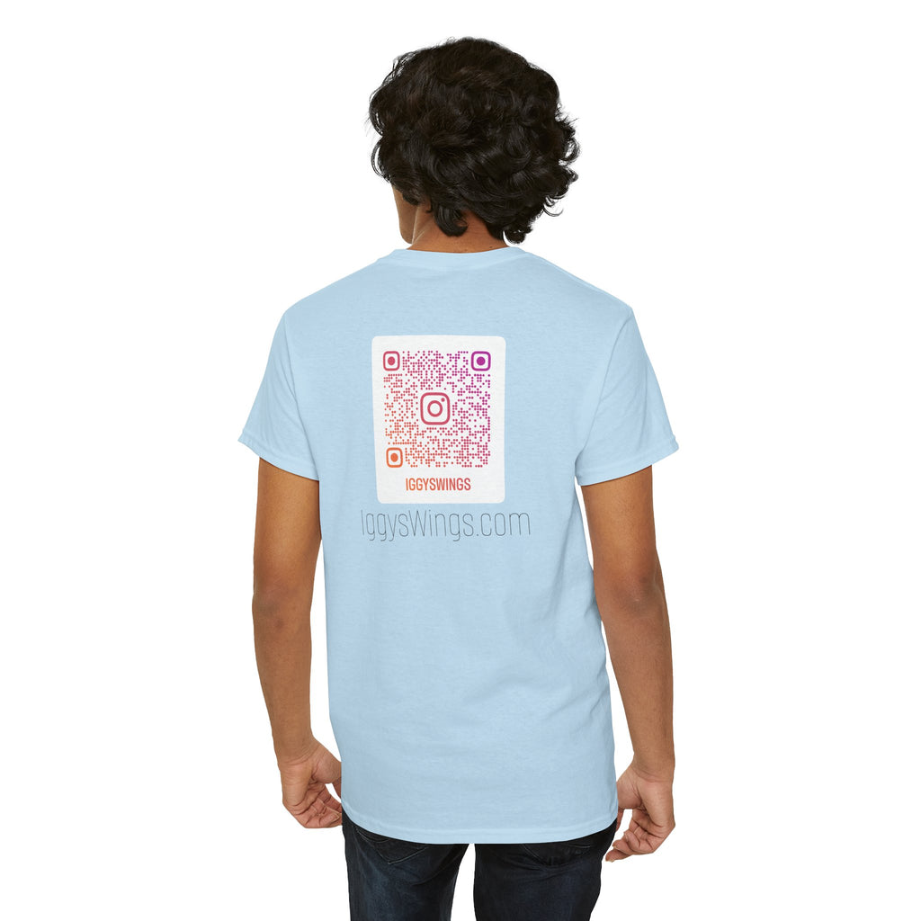 Iggy's Wings Full Silhouette Logo Tee (Heavier material)