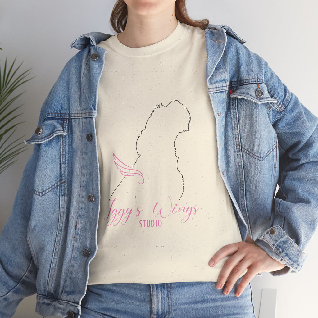 Iggy's Wings Full Silhouette Logo Tee (Heavier material)