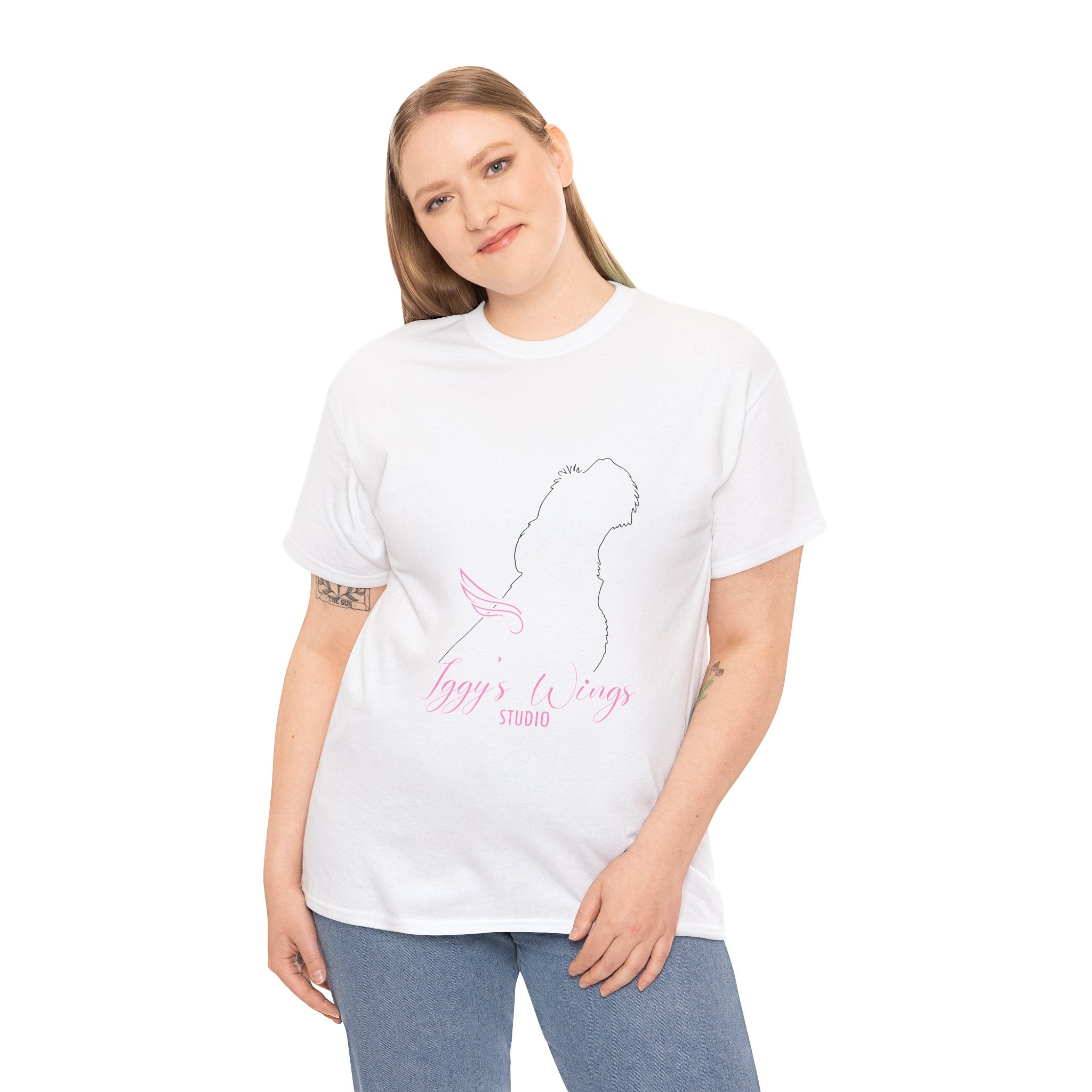 Iggy's Wings Full Silhouette Logo Tee (Heavier material)