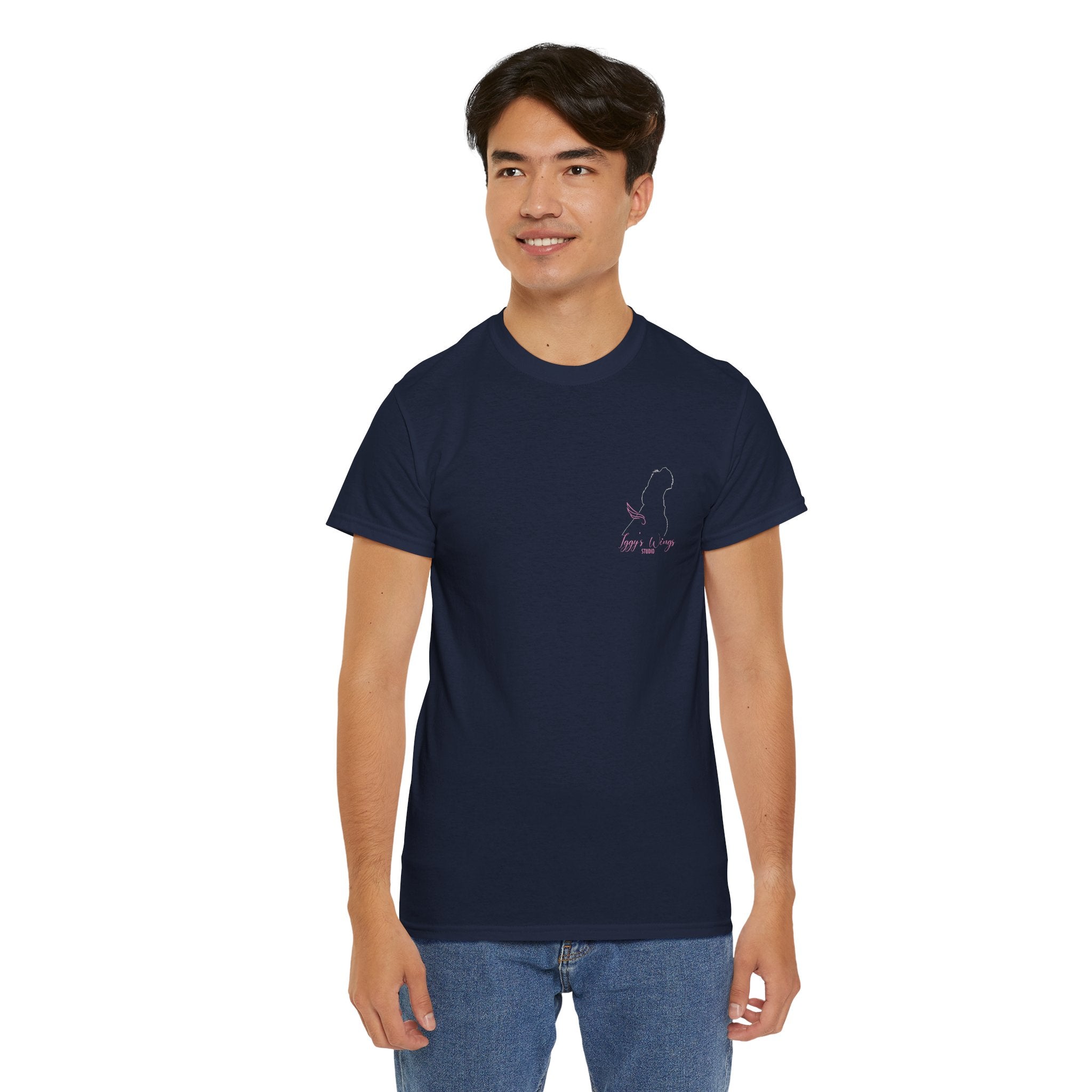 Iggy's Wings Pocket Silhouette Logo Tee (Heavier material)