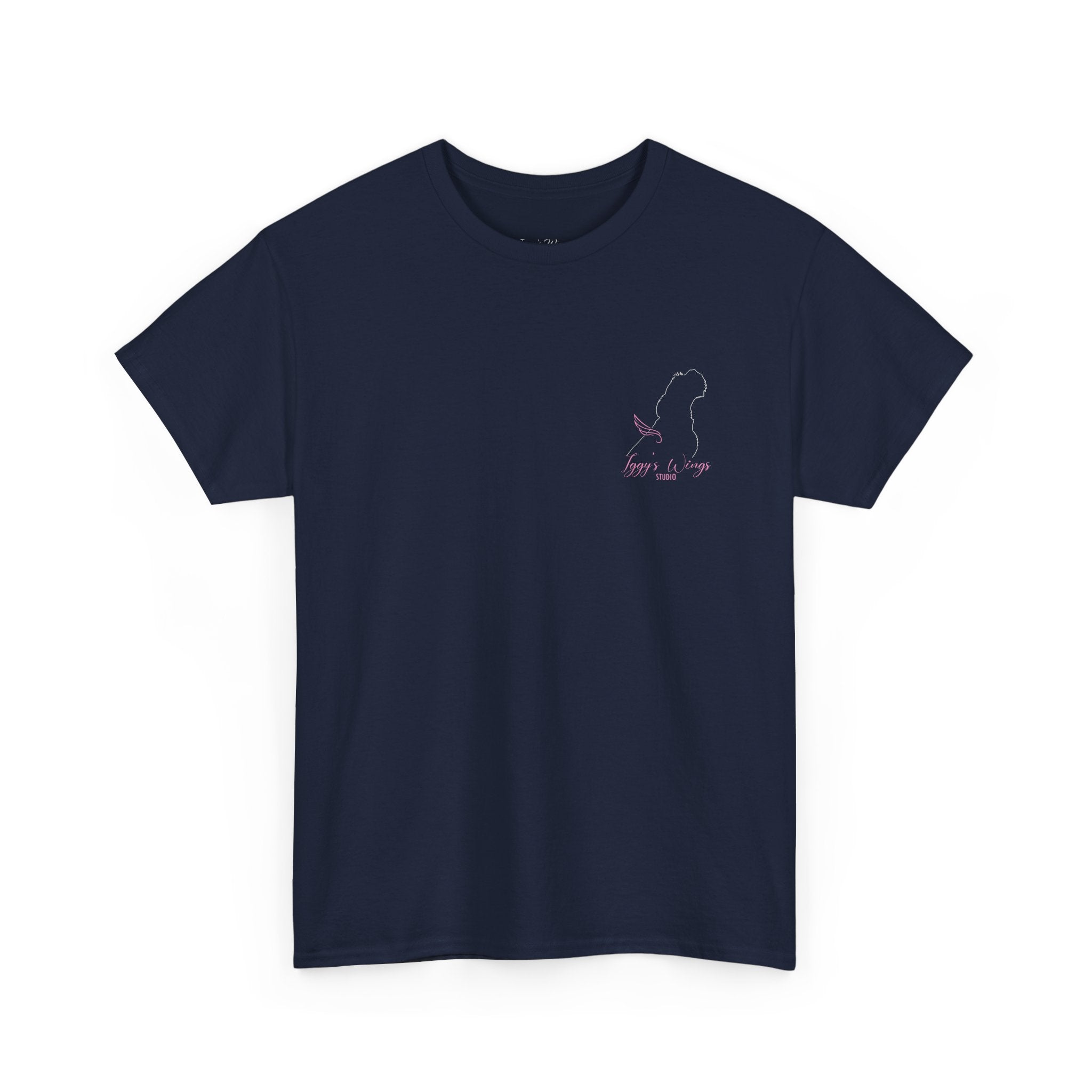 Iggy's Wings Pocket Silhouette Logo Tee (Heavier material)