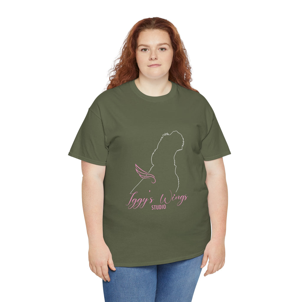 Iggy's Wings Full Silhouette Logo Tee (Heavier Material)