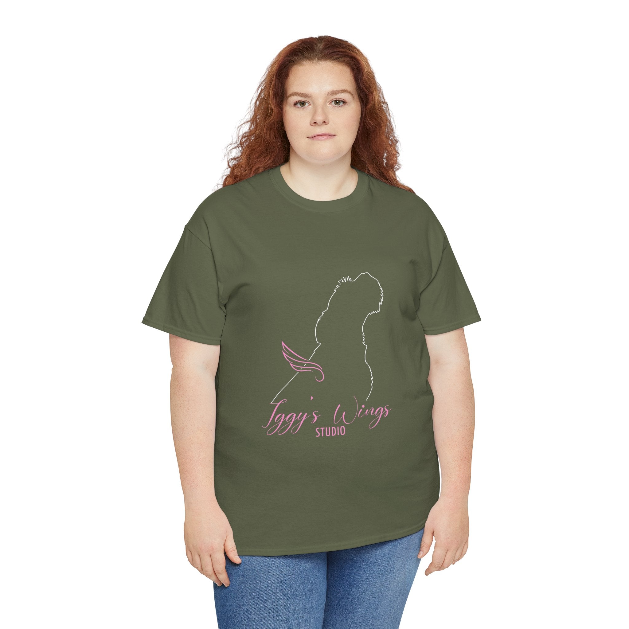 Iggy's Wings Full Silhouette Logo Tee (Heavier Material)