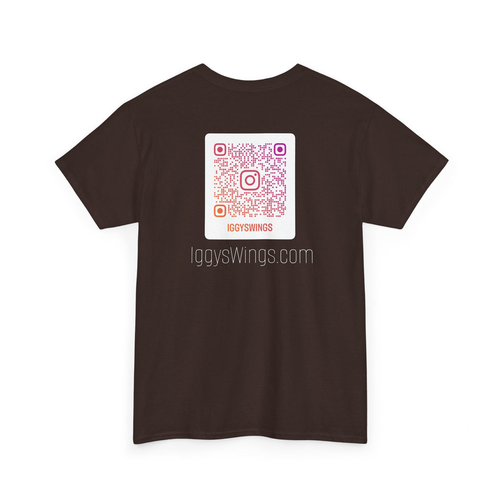 Iggy's Wings Pocket Silhouette Logo Tee (Heavier material)