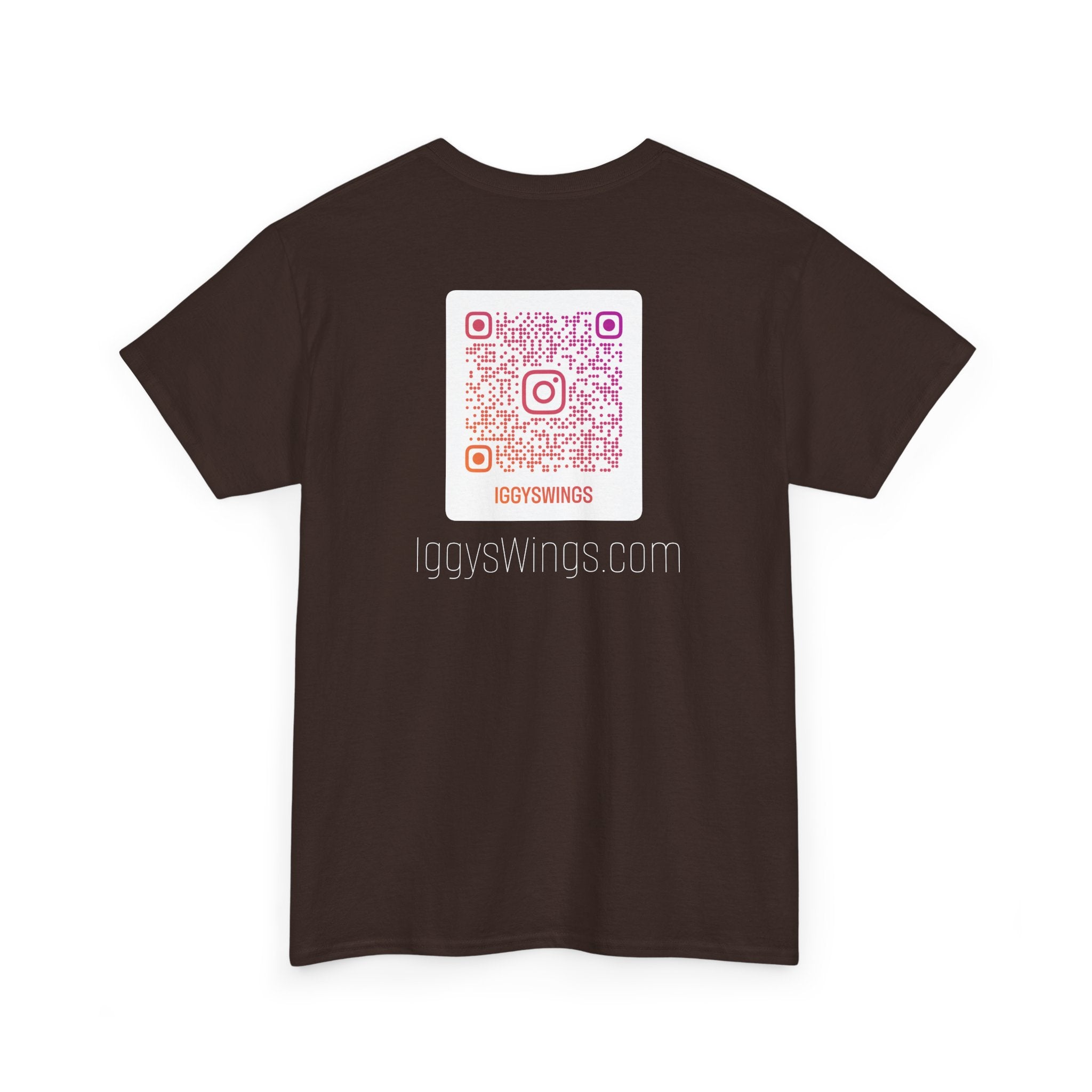 Iggy's Wings Pocket Silhouette Logo Tee (Heavier material)