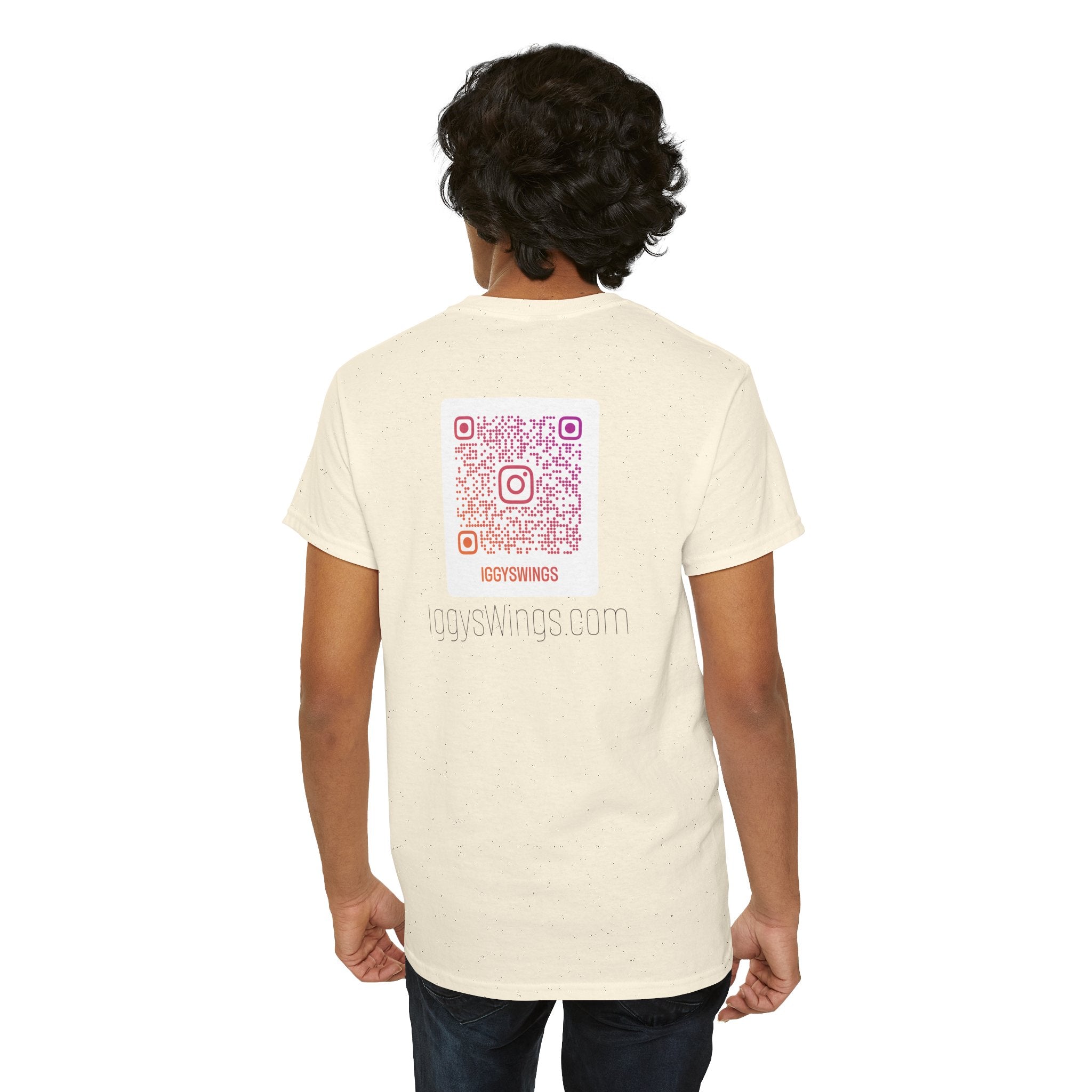 Iggy's Wings Full Silhouette Logo Tee (Heavier material)