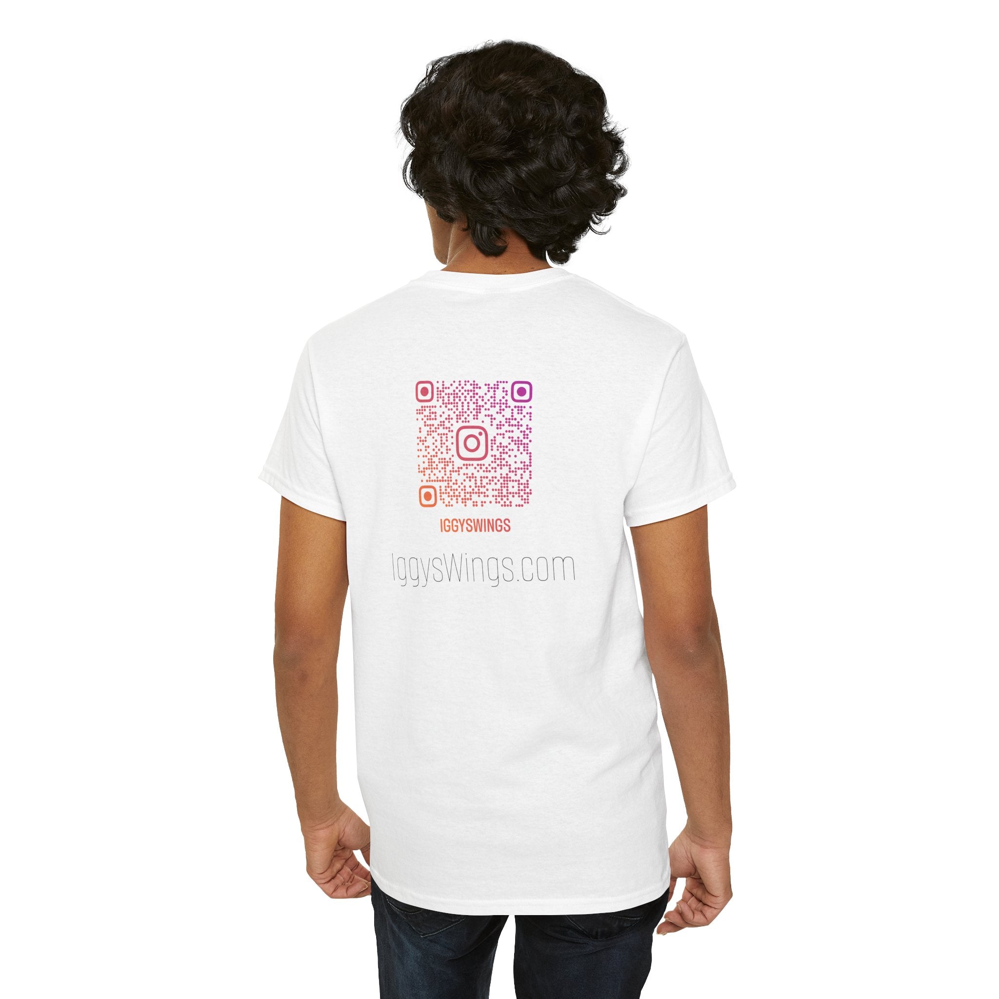 Iggy's Wings Full Silhouette Logo Tee (Heavier material)