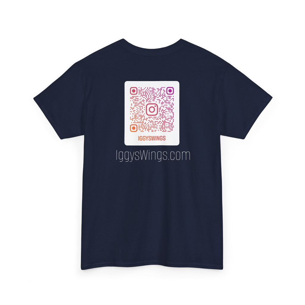 Iggy's Wings Pocket Silhouette Logo Tee (Heavier material)