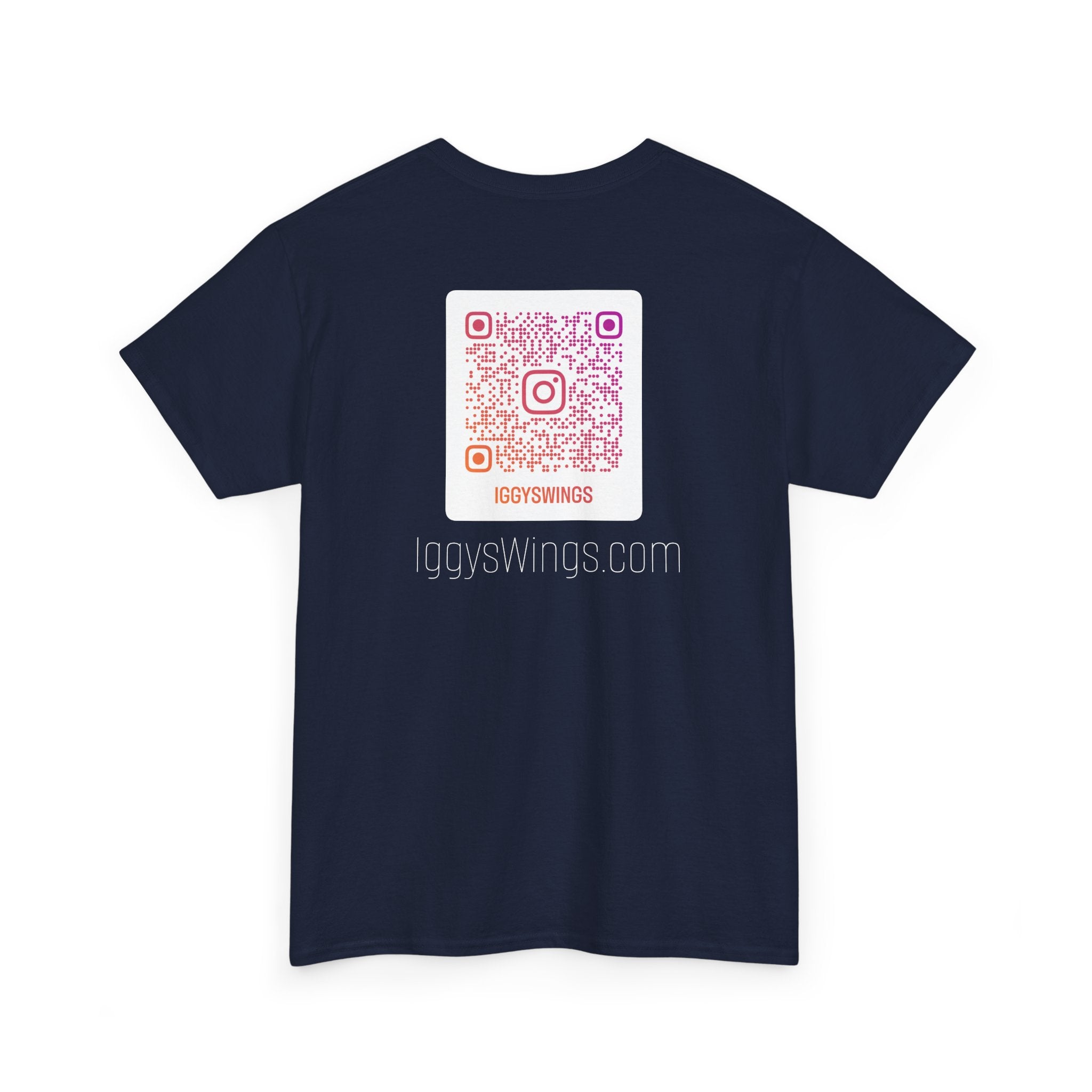Iggy's Wings Pocket Silhouette Logo Tee (Heavier material)