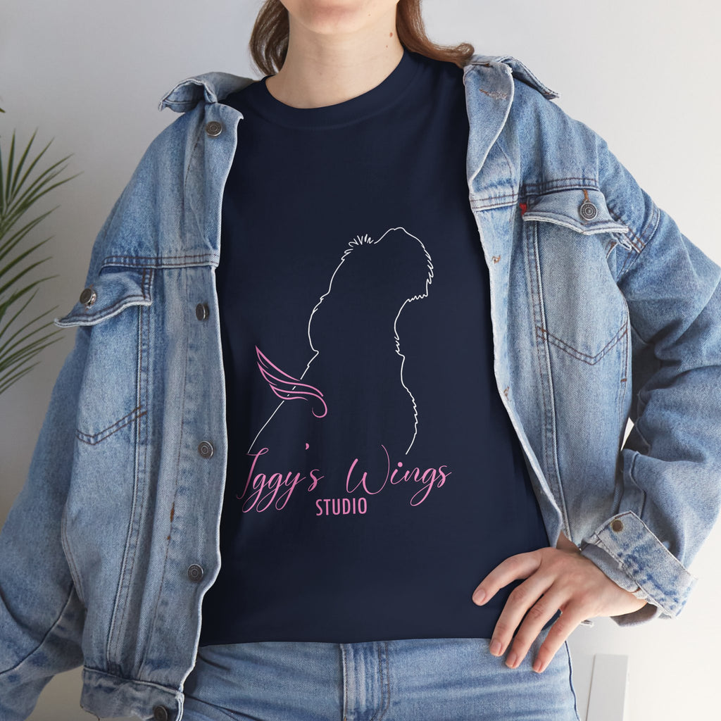 Iggy's Wings Full Silhouette Logo Tee (Heavier Material)