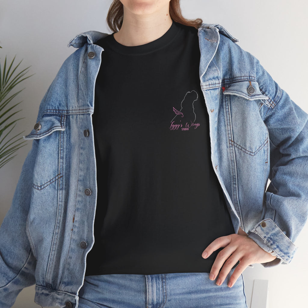 Iggy's Wings Pocket Silhouette Logo Tee (Heavier material)