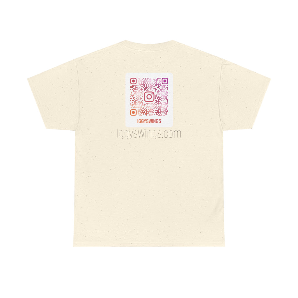 Iggy's Wings Full Silhouette Logo Tee (Heavier material)