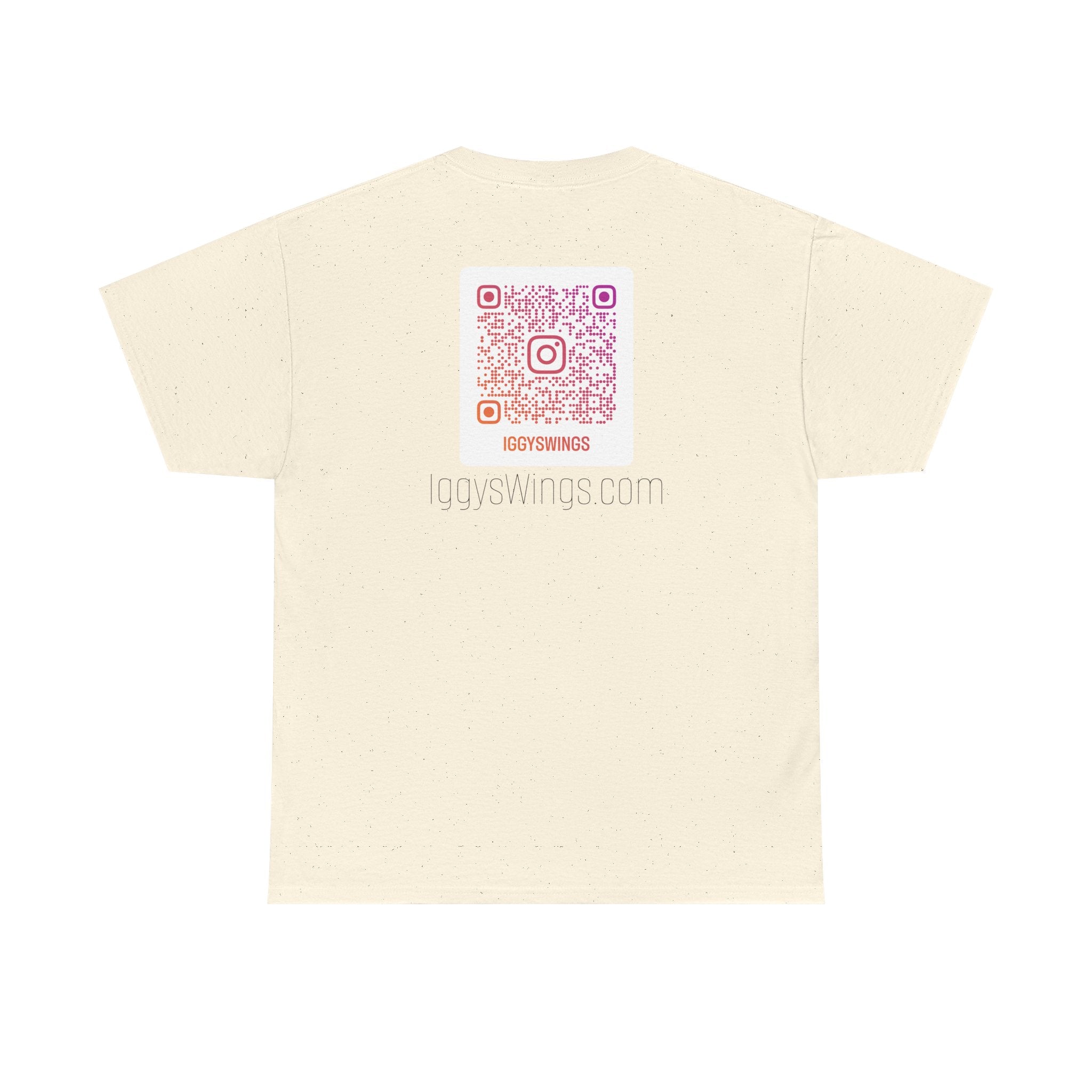 Iggy's Wings Full Silhouette Logo Tee (Heavier material)