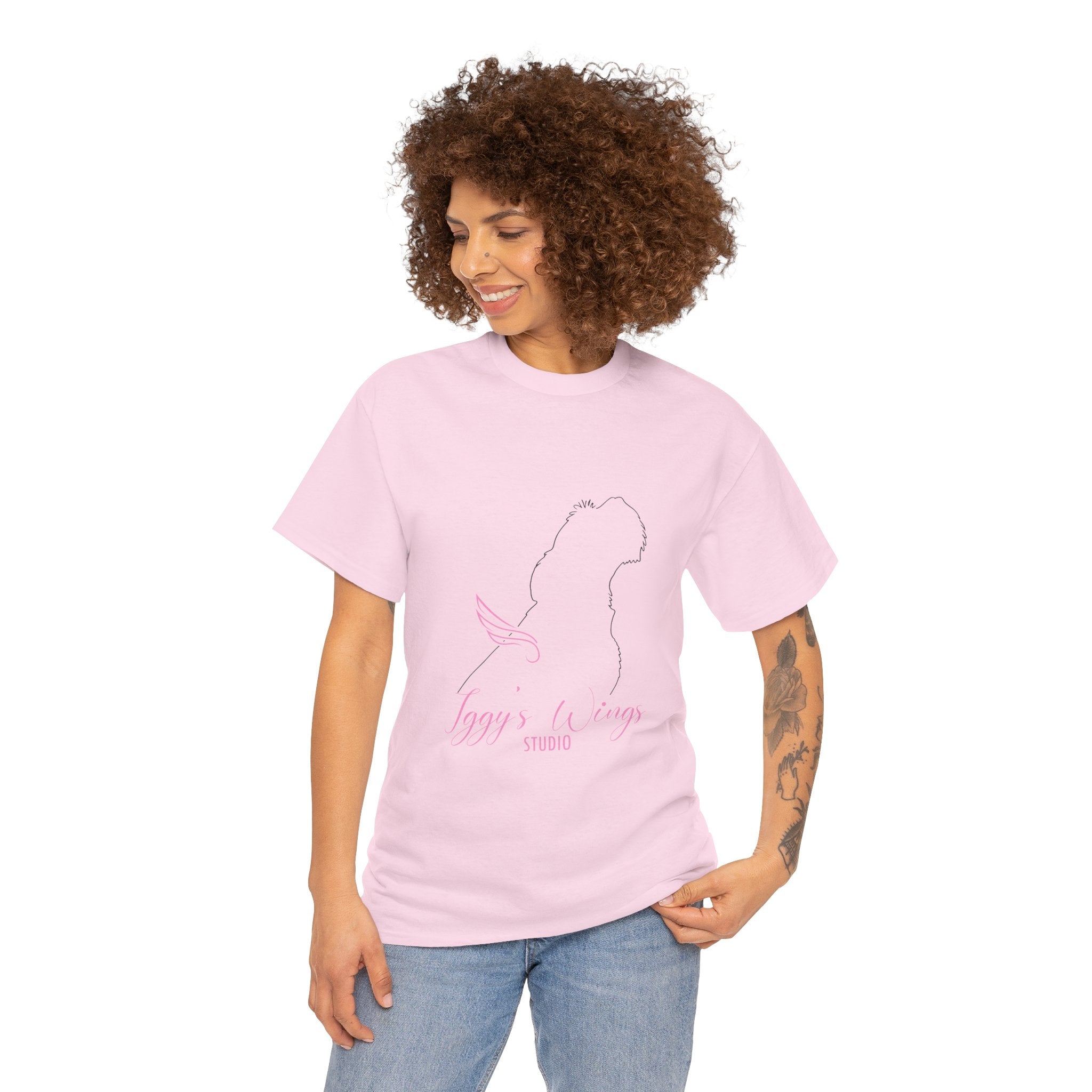 Iggy's Wings Full Silhouette Logo Tee (Heavier material)