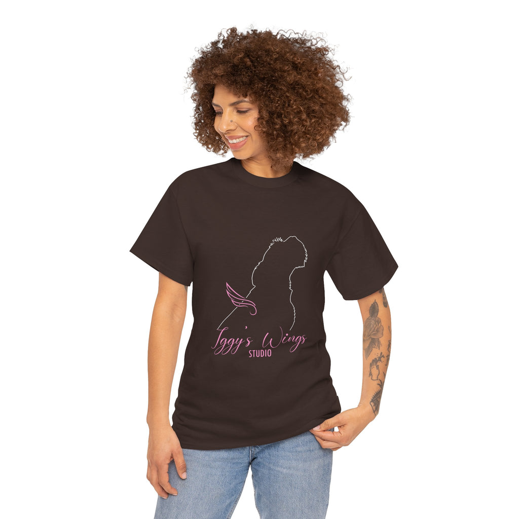 Iggy's Wings Full Silhouette Logo Tee (Heavier Material)