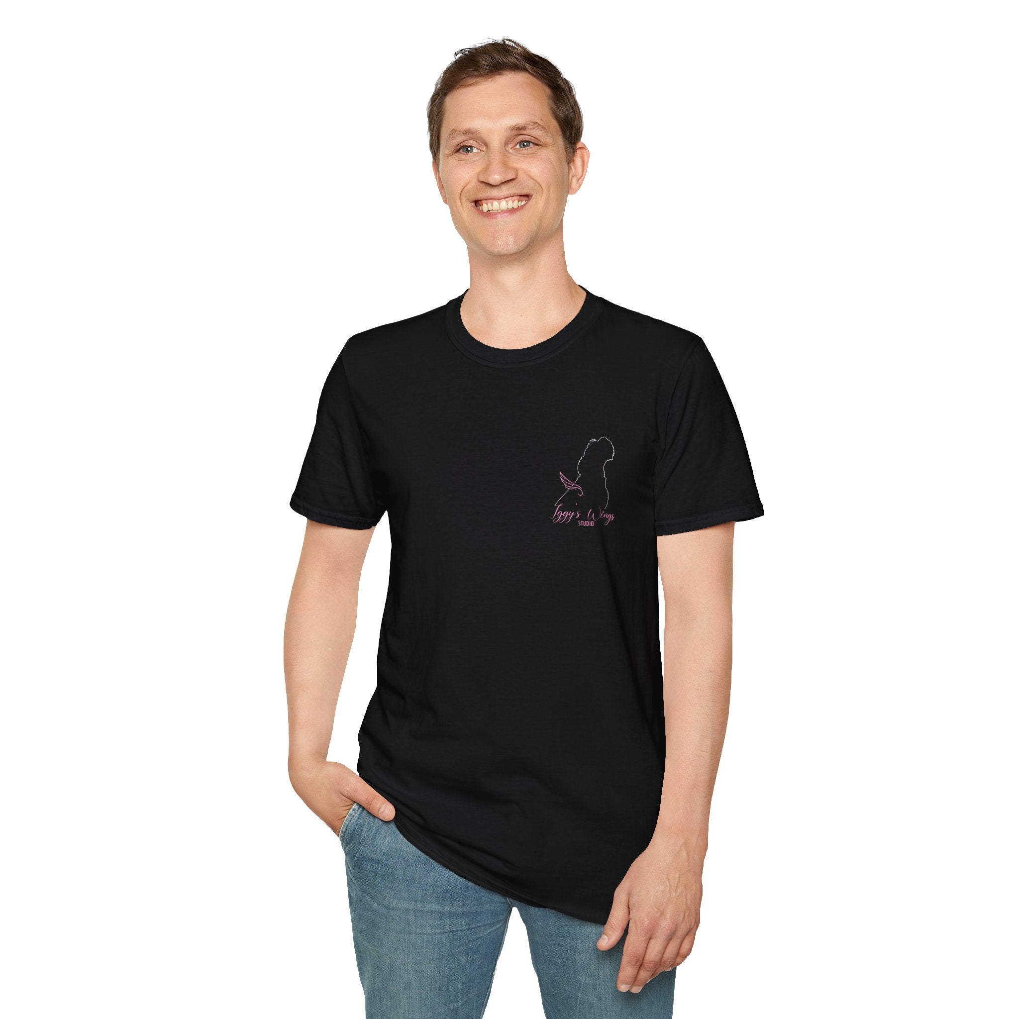 Iggy's Wings Pocket Silhouette T-Shirt  (Lighter Material)