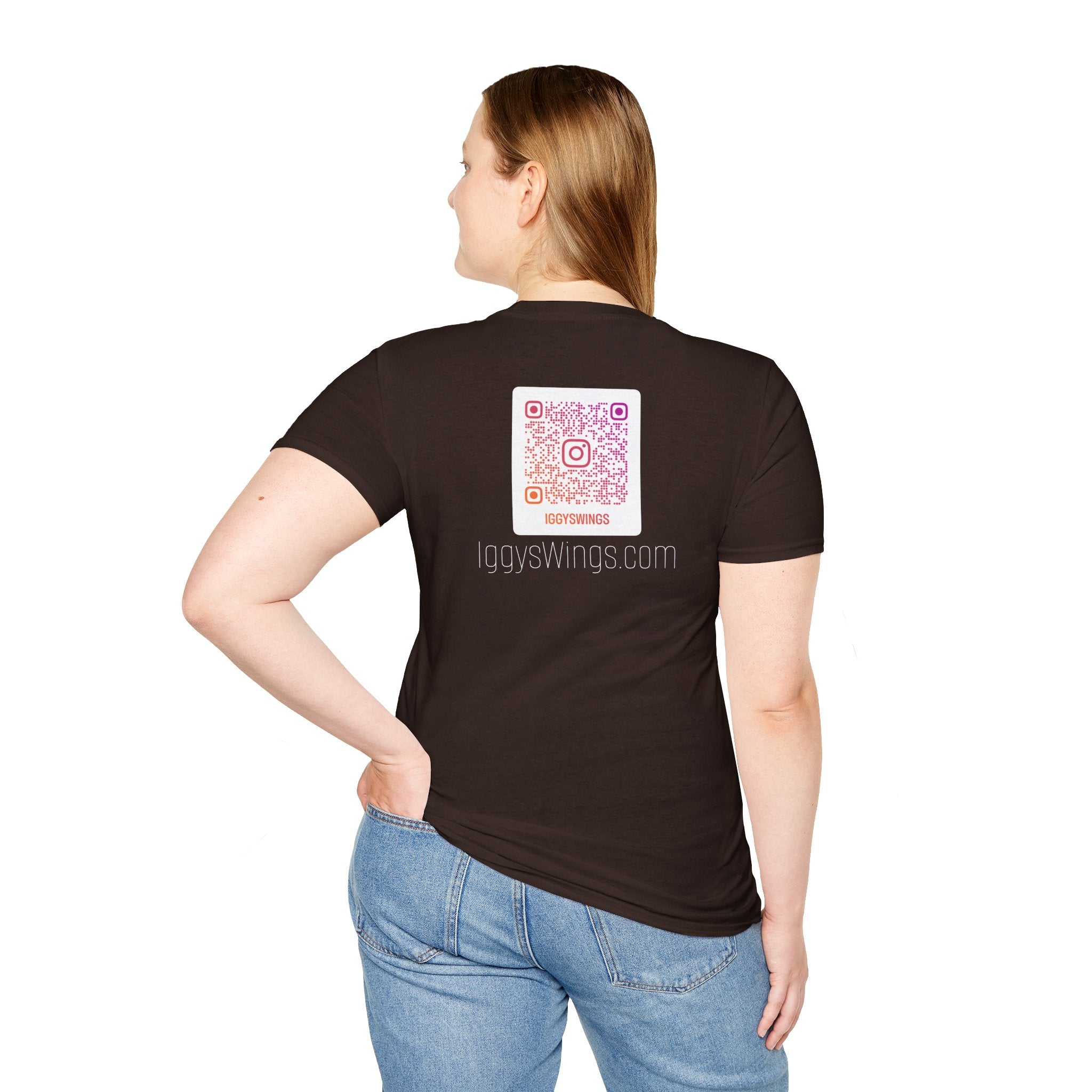 Iggy's Wings Pocket Silhouette T-Shirt  (Lighter Material)