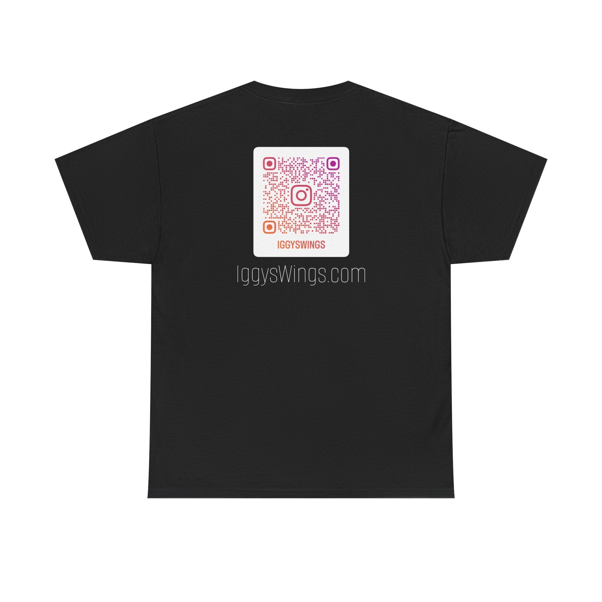 Iggy's Wings Full Silhouette Logo Tee (Heavier Material)