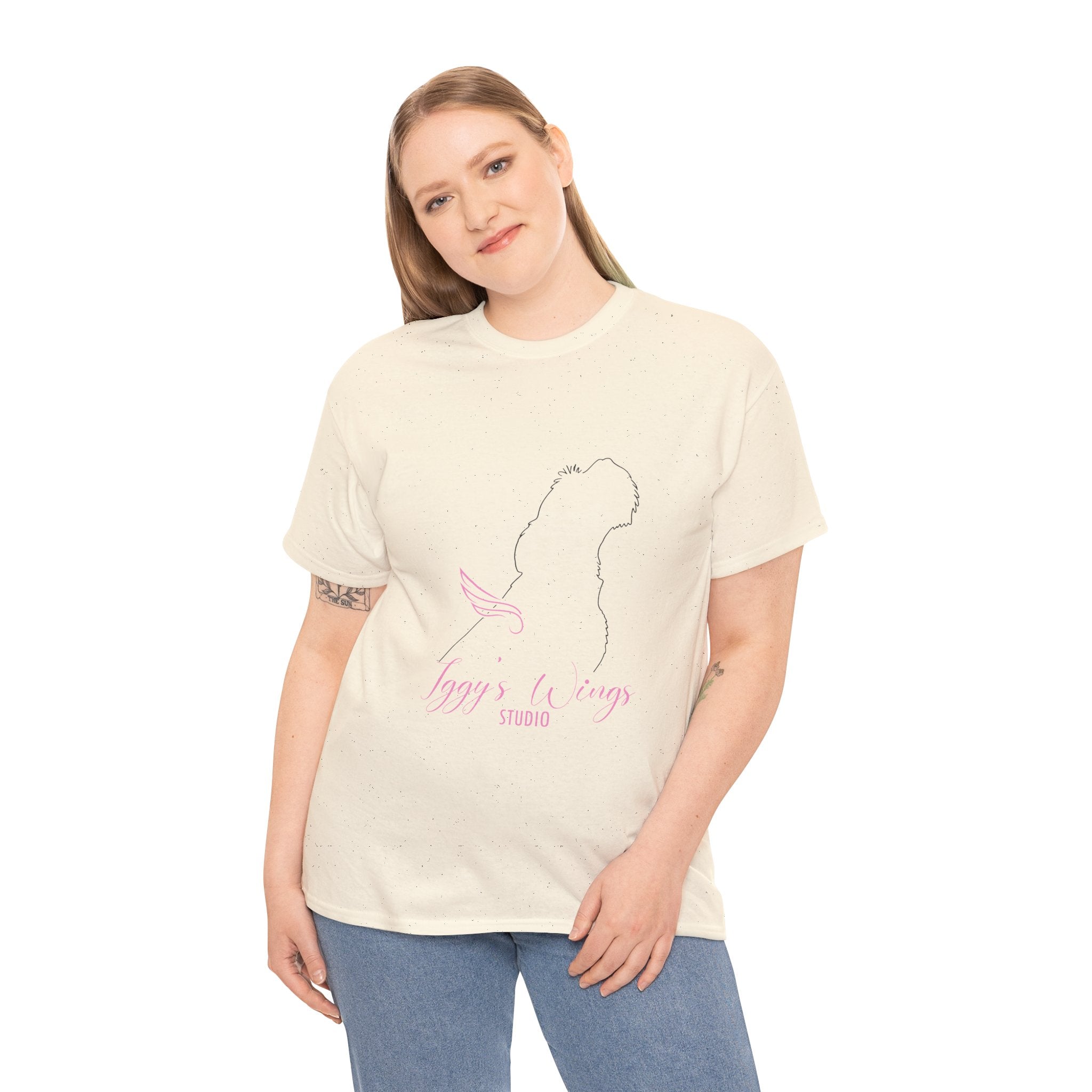 Iggy's Wings Full Silhouette Logo Tee (Heavier material)