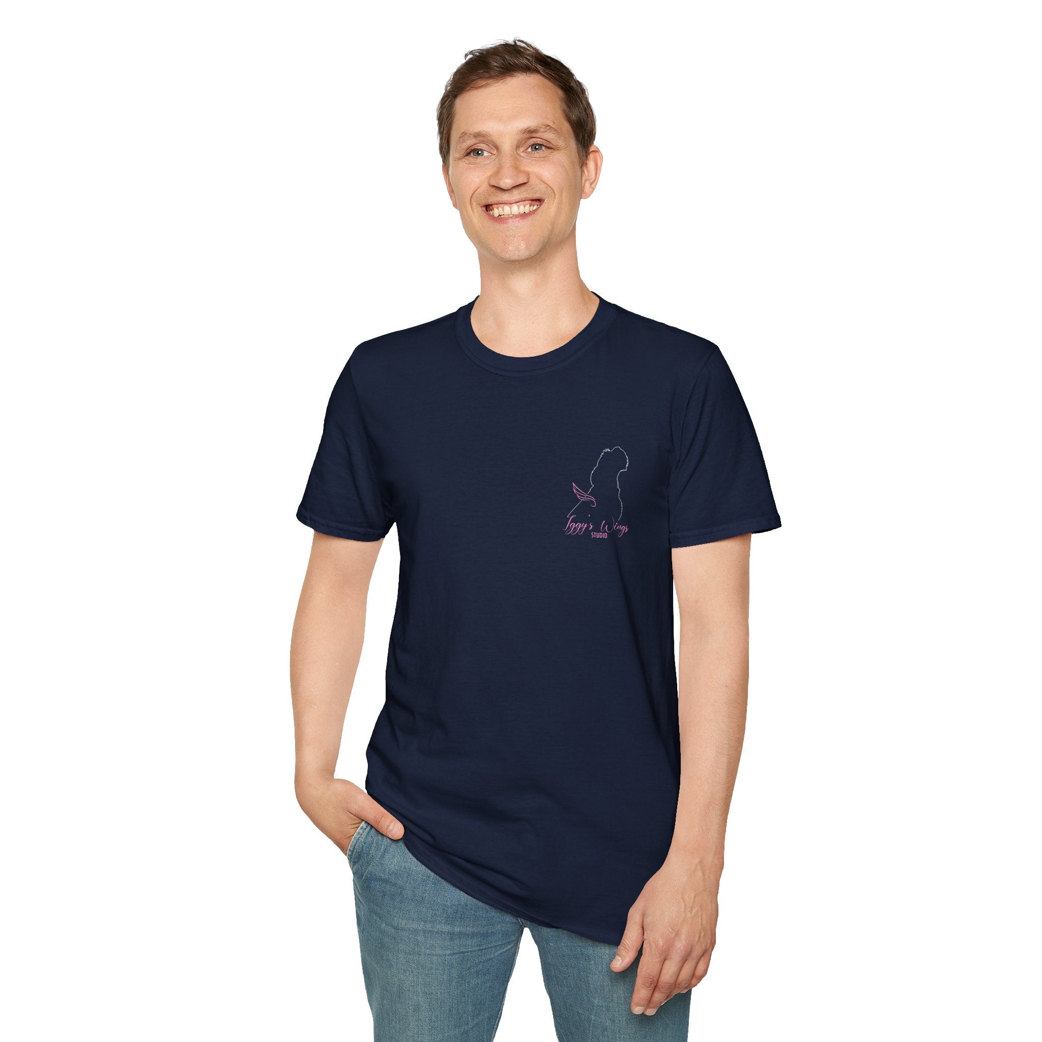 Iggy's Wings Pocket Silhouette T-Shirt  (Lighter Material)