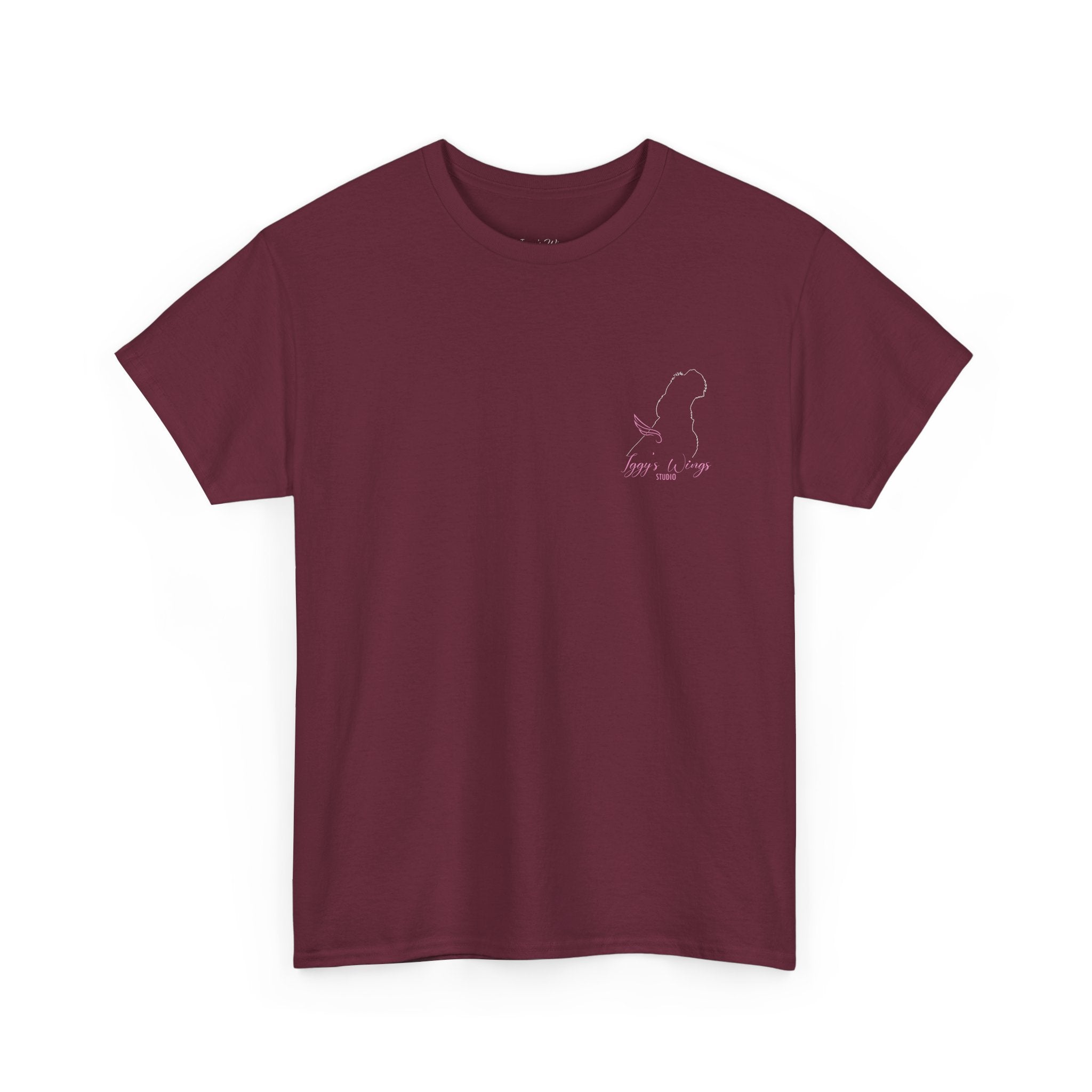 Iggy's Wings Pocket Silhouette Logo Tee (Heavier material)