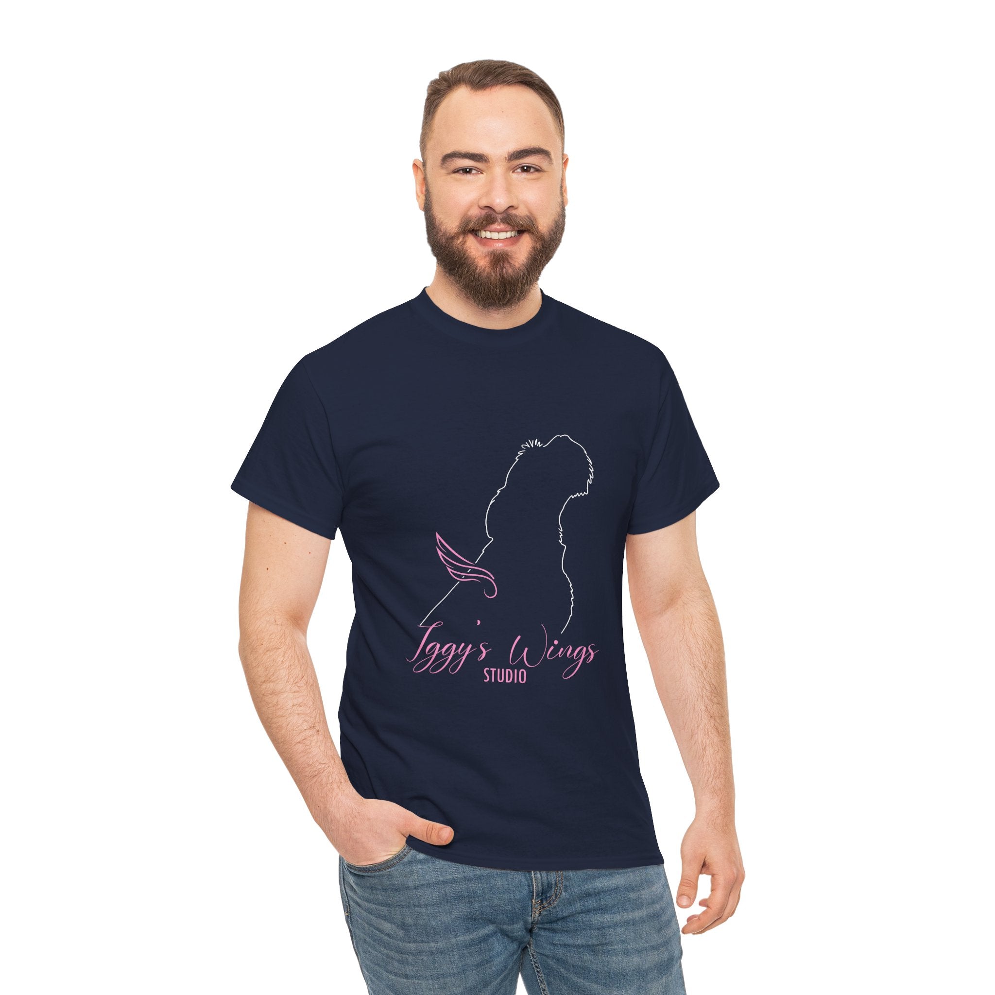 Iggy's Wings Full Silhouette Logo Tee (Heavier Material)