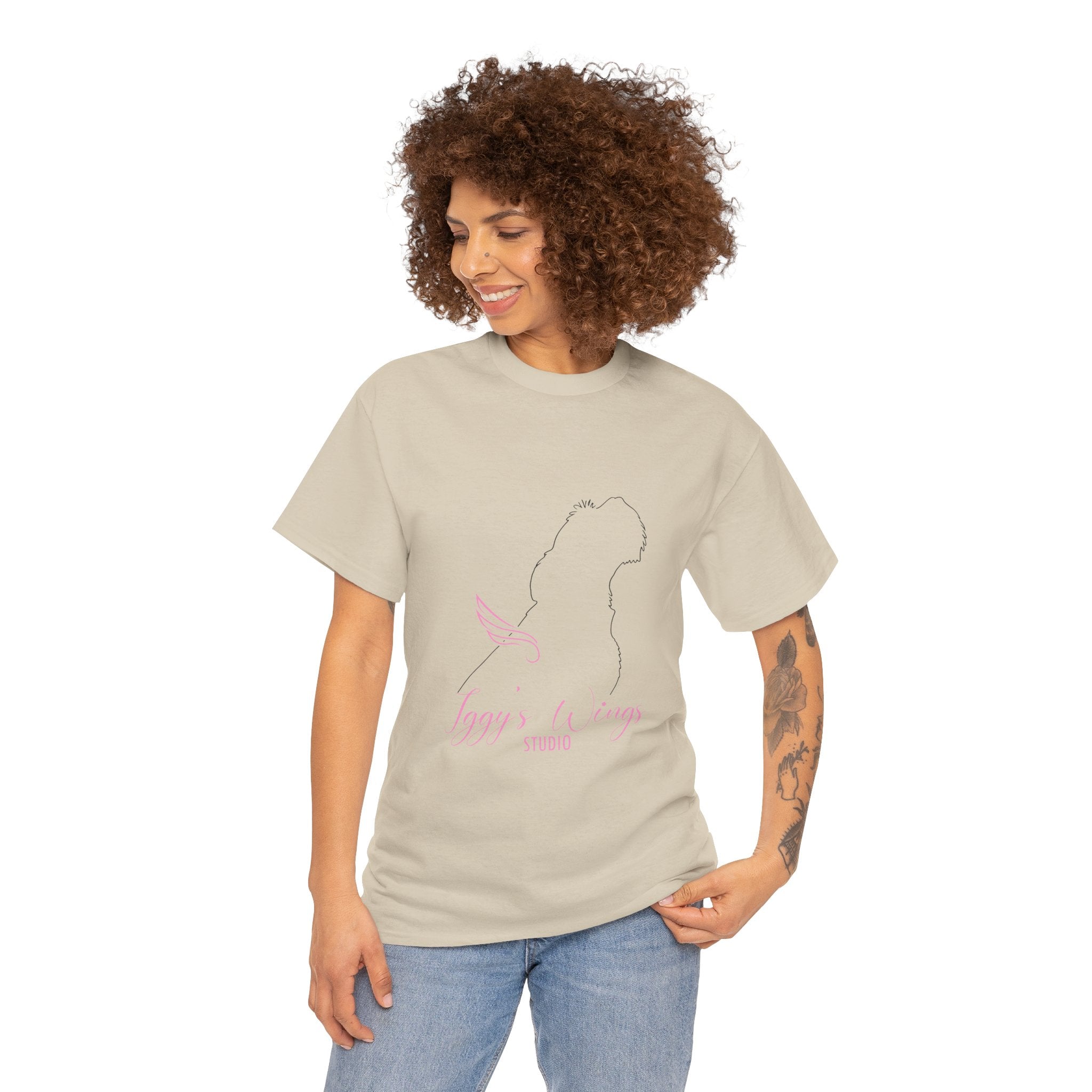 Iggy's Wings Full Silhouette Logo Tee (Heavier material)