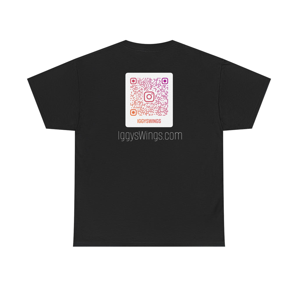 Iggy's Wings Pocket Silhouette Logo Tee (Heavier material)