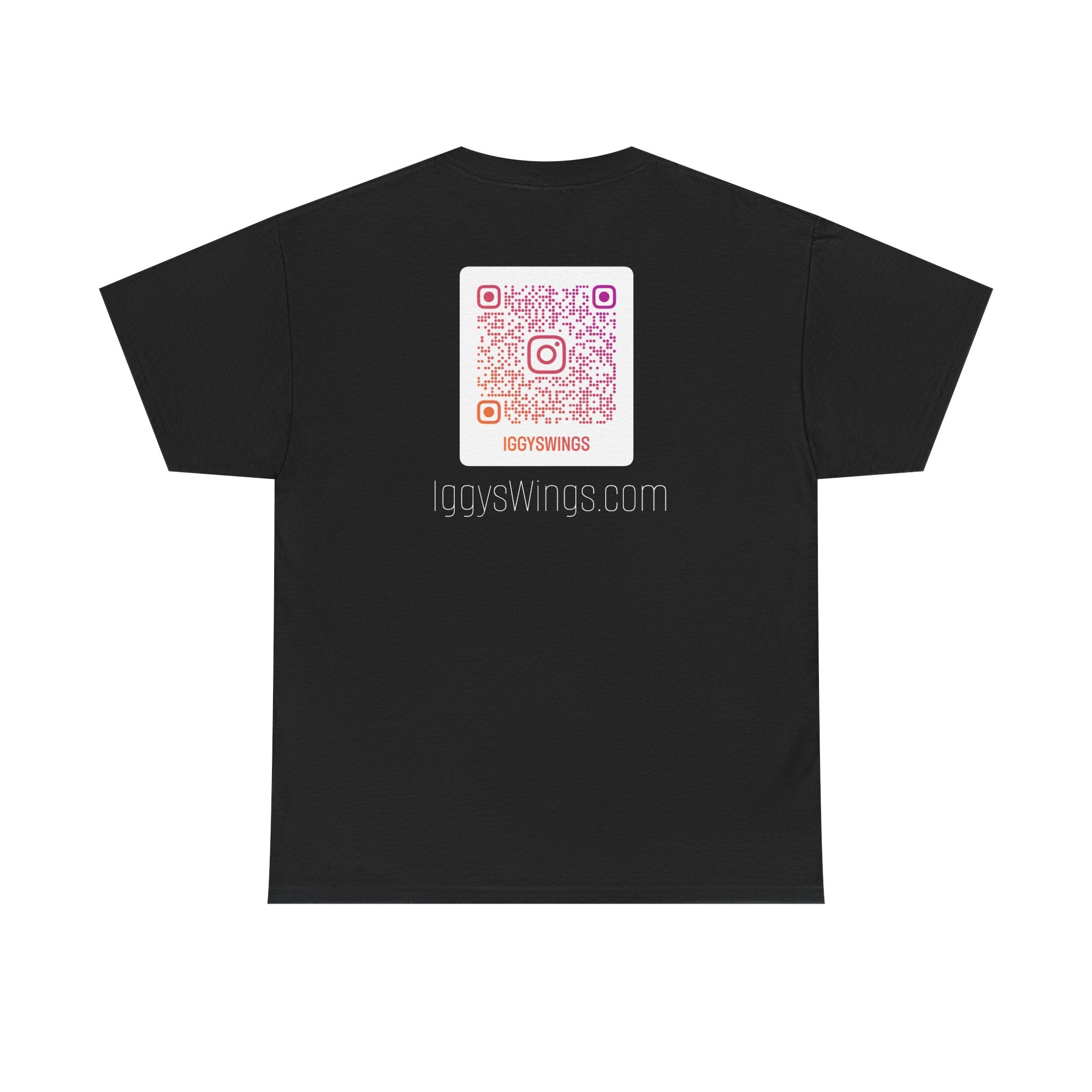 Iggy's Wings Pocket Silhouette Logo Tee (Heavier material)