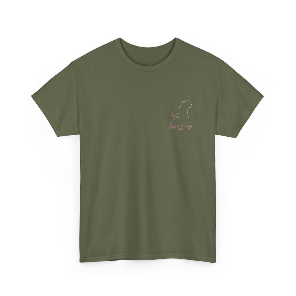 Iggy's Wings Pocket Silhouette Logo Tee (Heavier material)