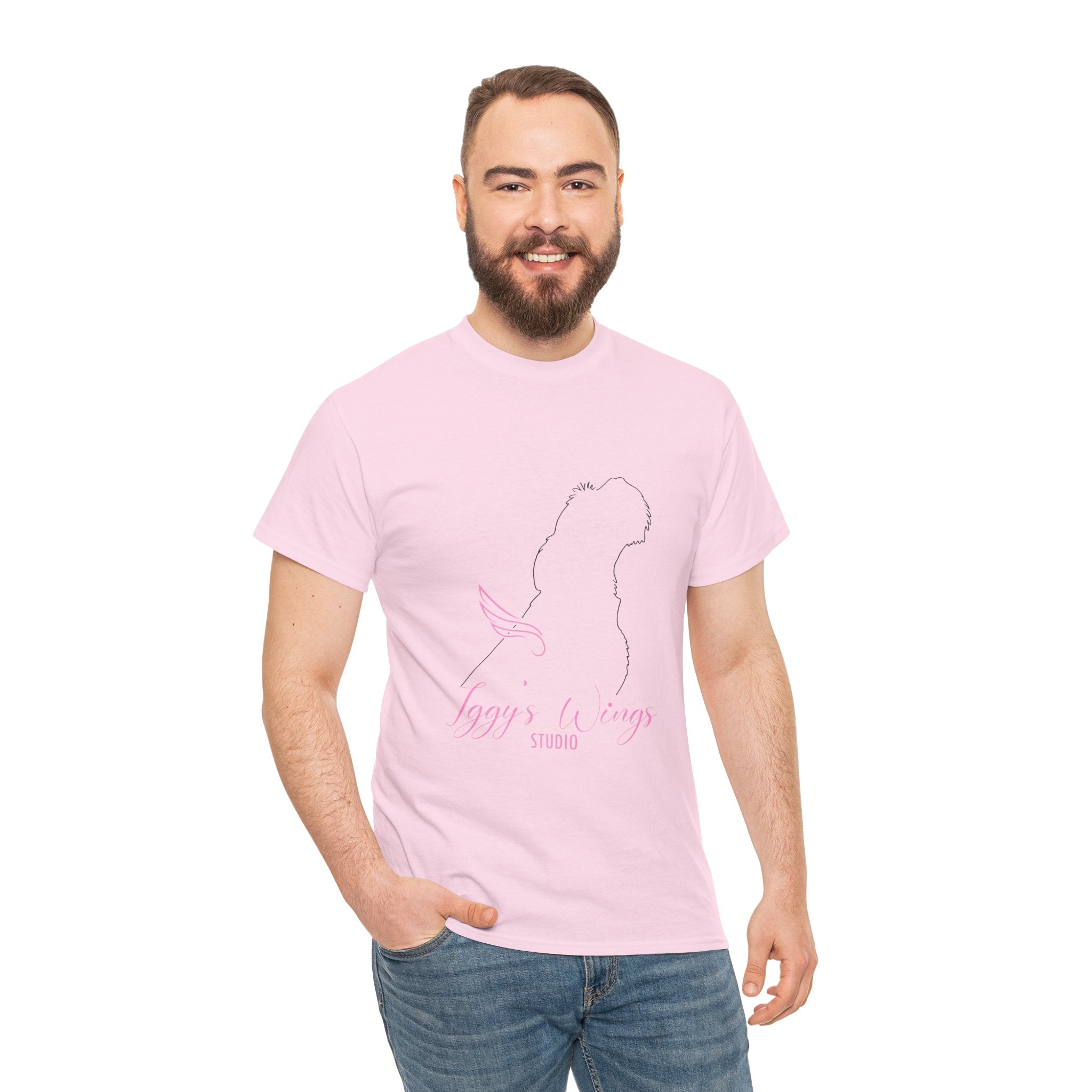 Iggy's Wings Full Silhouette Logo Tee (Heavier material)