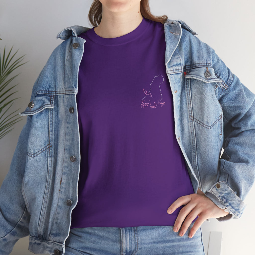 Iggy's Wings Pocket Silhouette Logo Tee (Heavier material)
