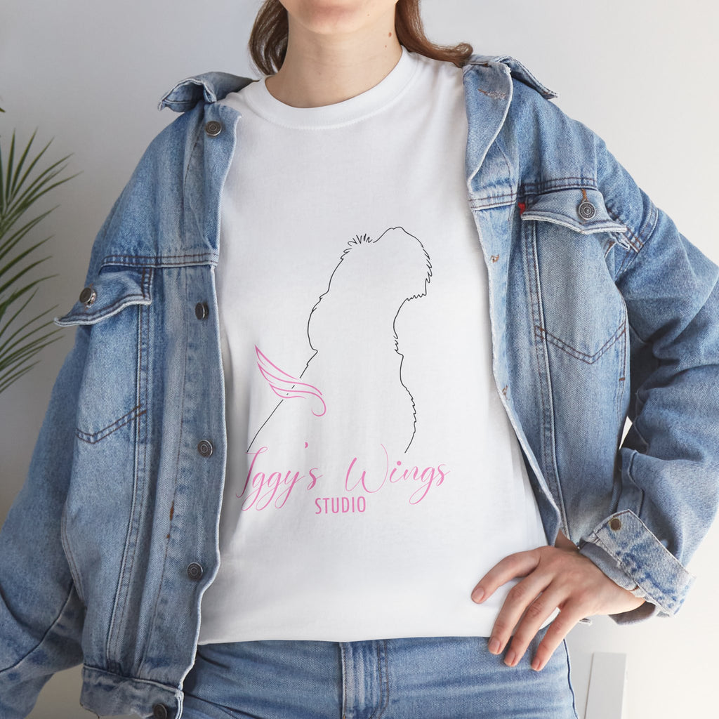 Iggy's Wings Full Silhouette Logo Tee (Heavier material)