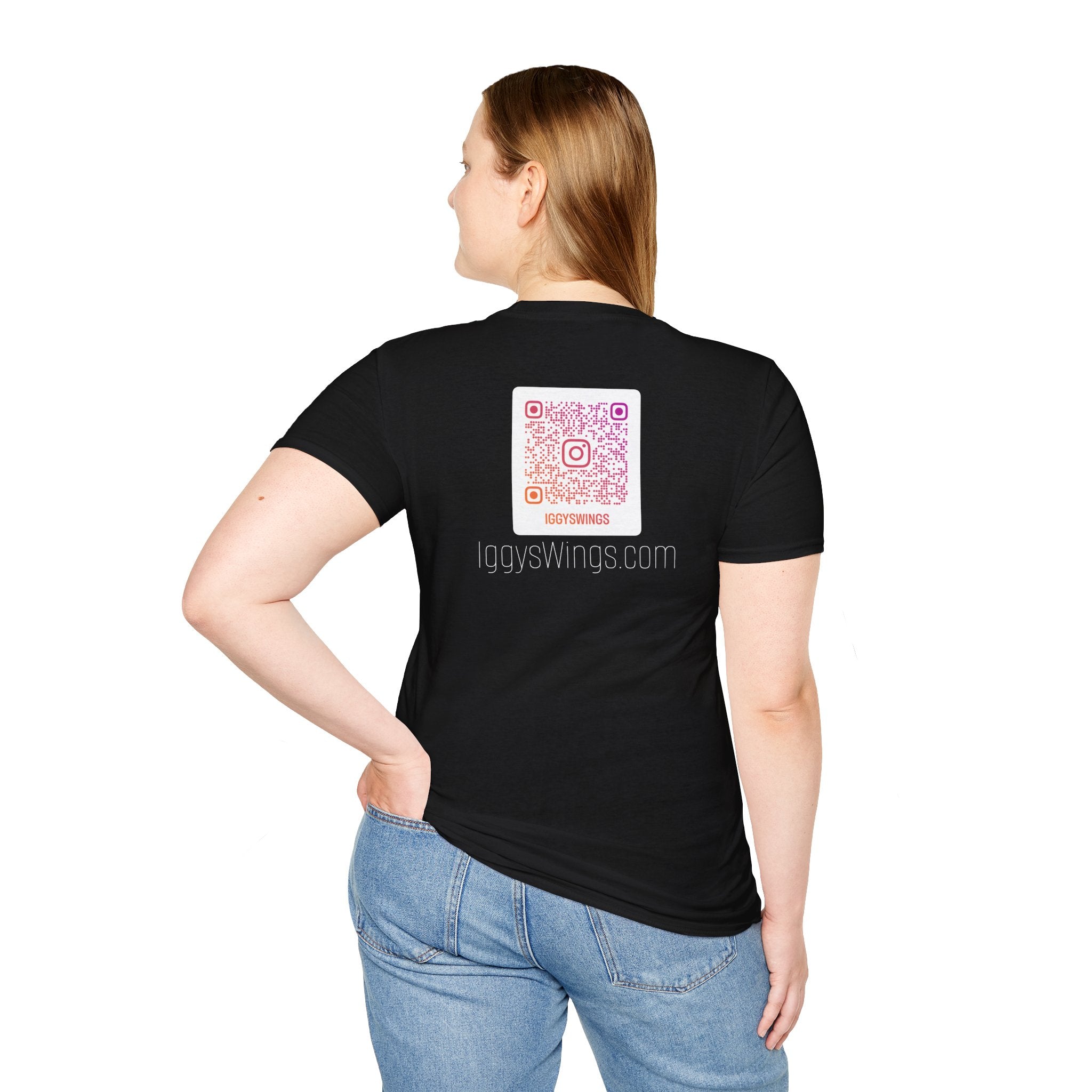 Iggy's Wings Pocket Silhouette T-Shirt  (Lighter Material)
