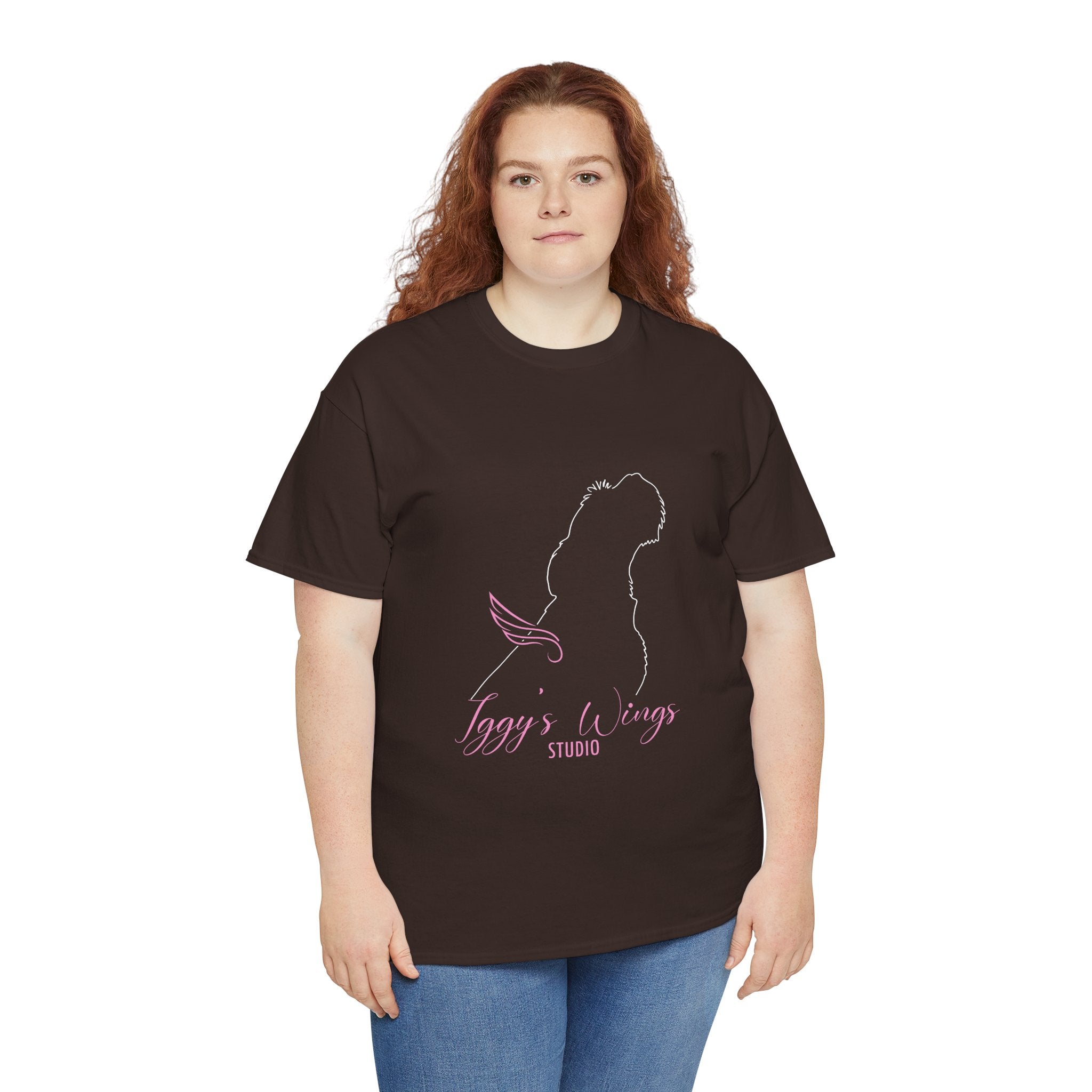 Iggy's Wings Full Silhouette Logo Tee (Heavier Material)