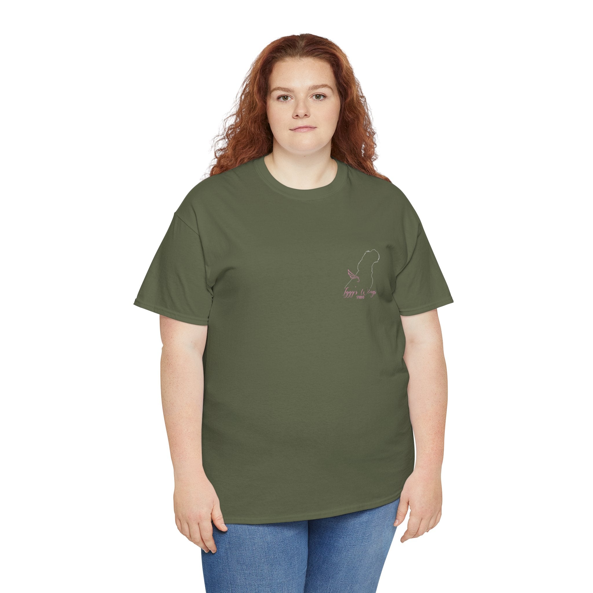 Iggy's Wings Pocket Silhouette Logo Tee (Heavier material)