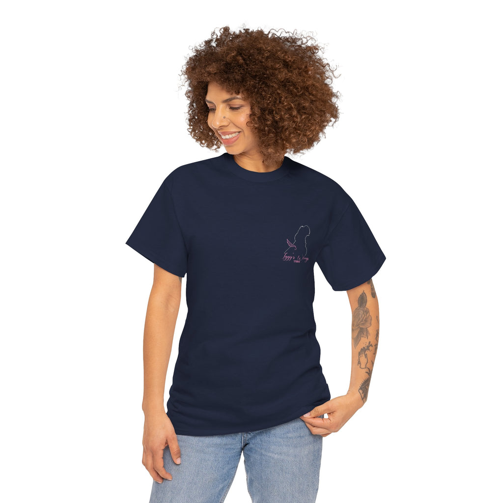 Iggy's Wings Pocket Silhouette Logo Tee (Heavier material)