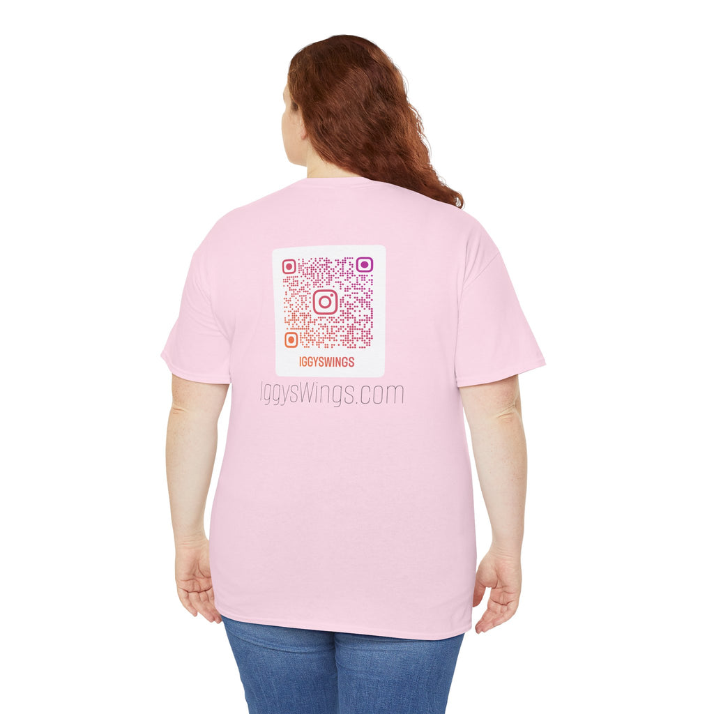 Iggy's Wings Full Silhouette Logo Tee (Heavier material)