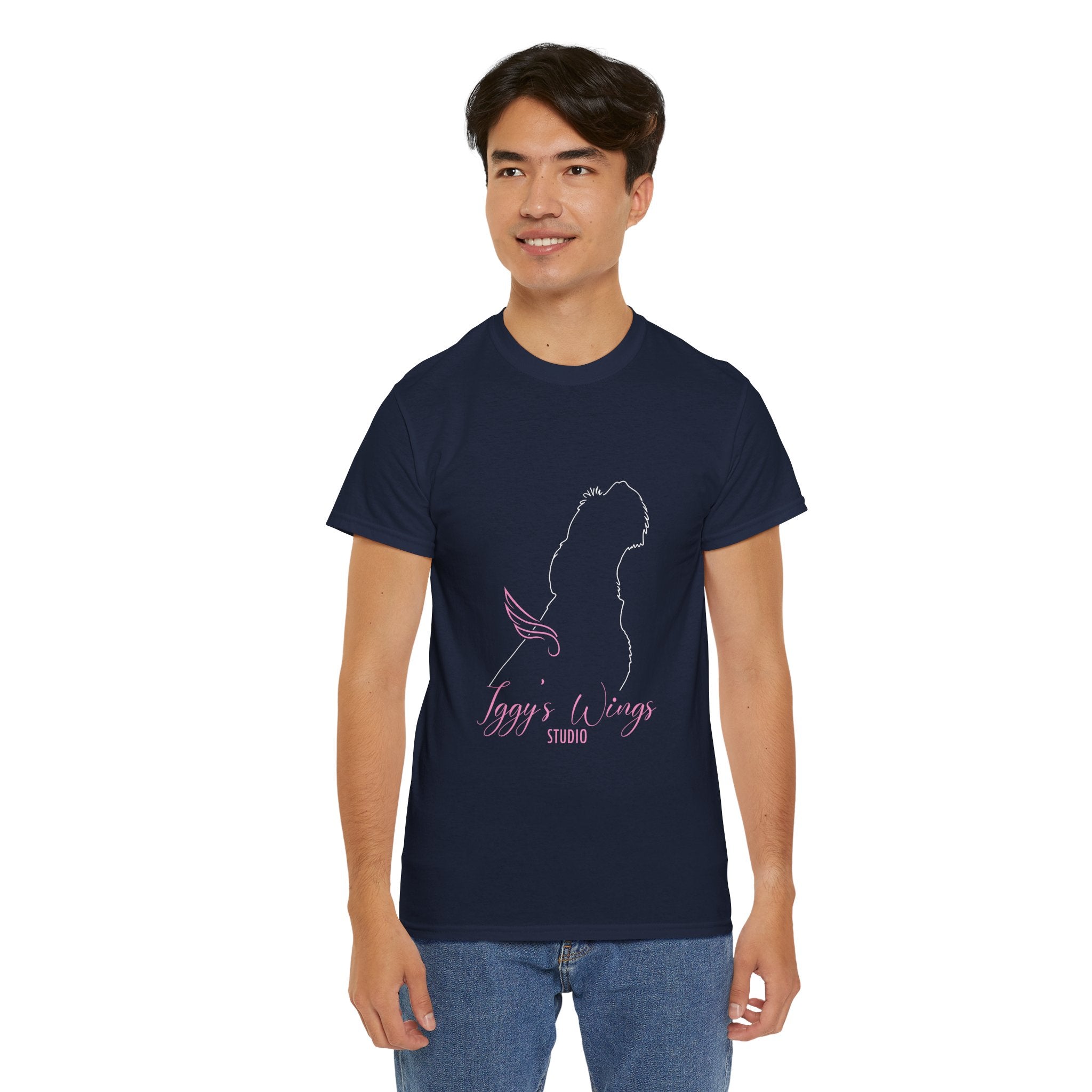 Iggy's Wings Full Silhouette Logo Tee (Heavier Material)
