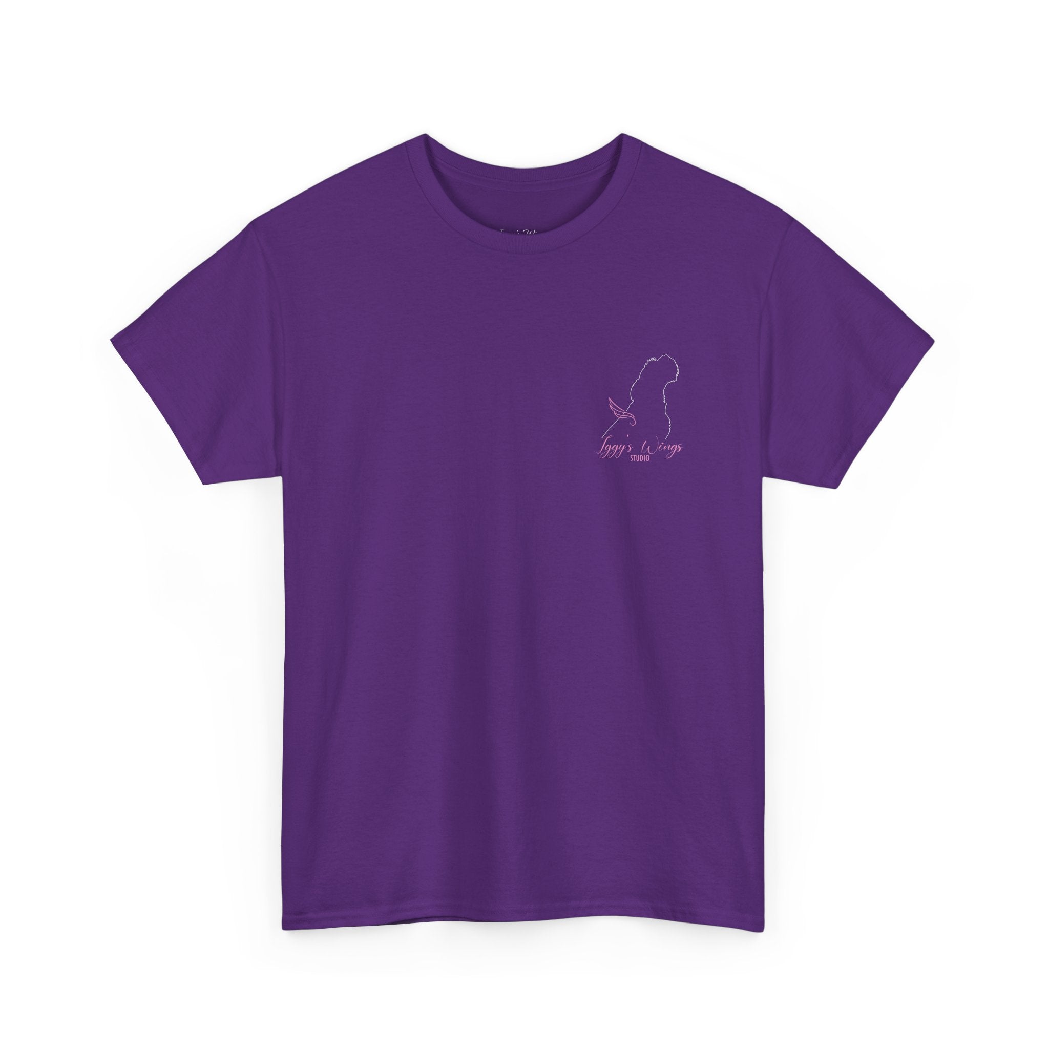 Iggy's Wings Pocket Silhouette Logo Tee (Heavier material)