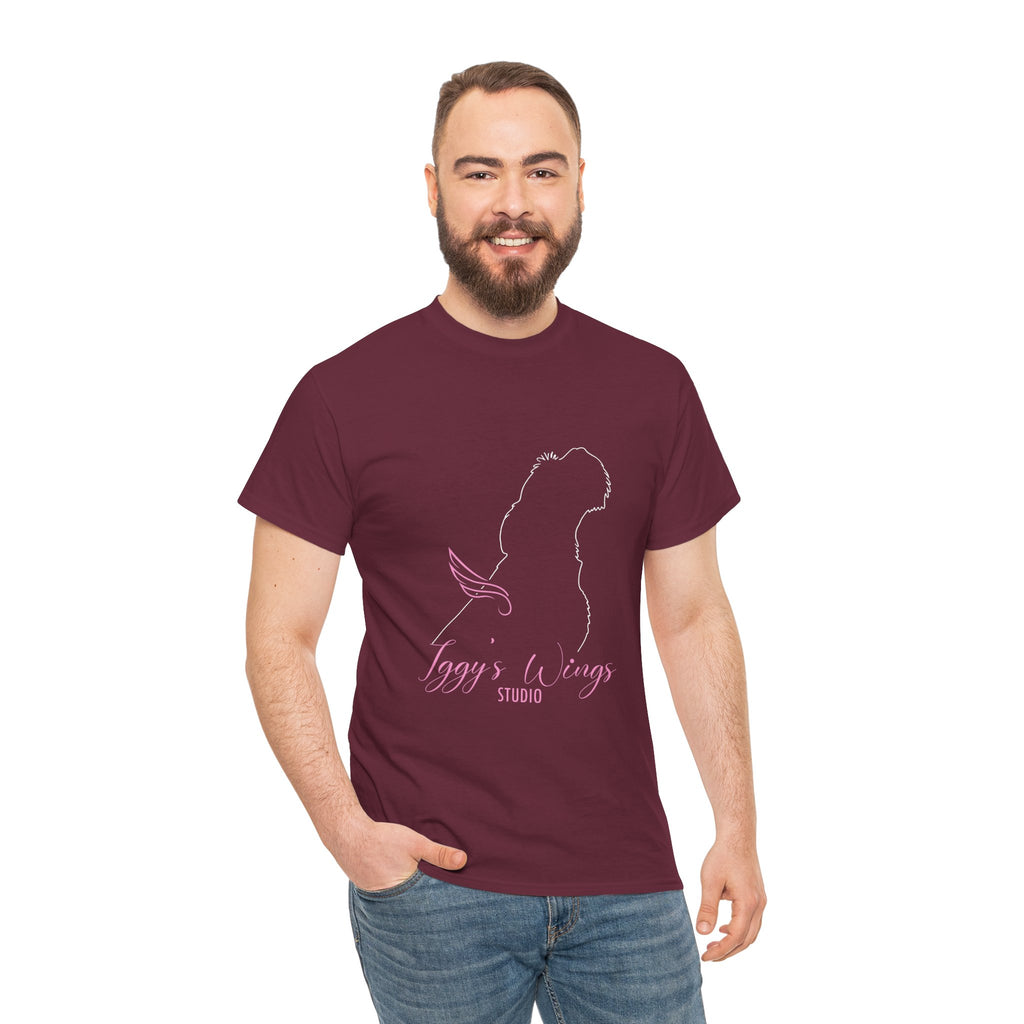Iggy's Wings Full Silhouette Logo Tee (Heavier Material)