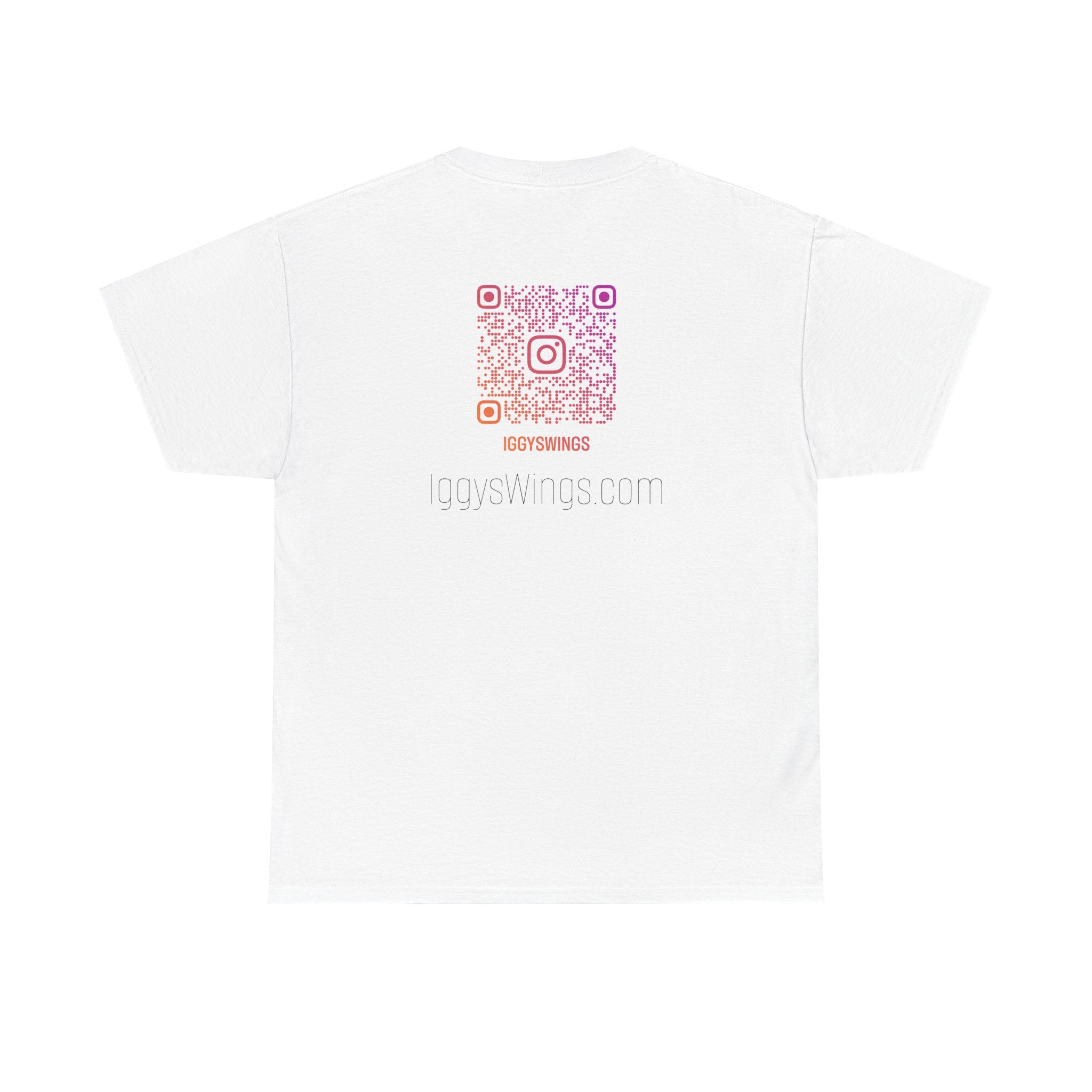Iggy's Wings Full Silhouette Logo Tee (Heavier material)