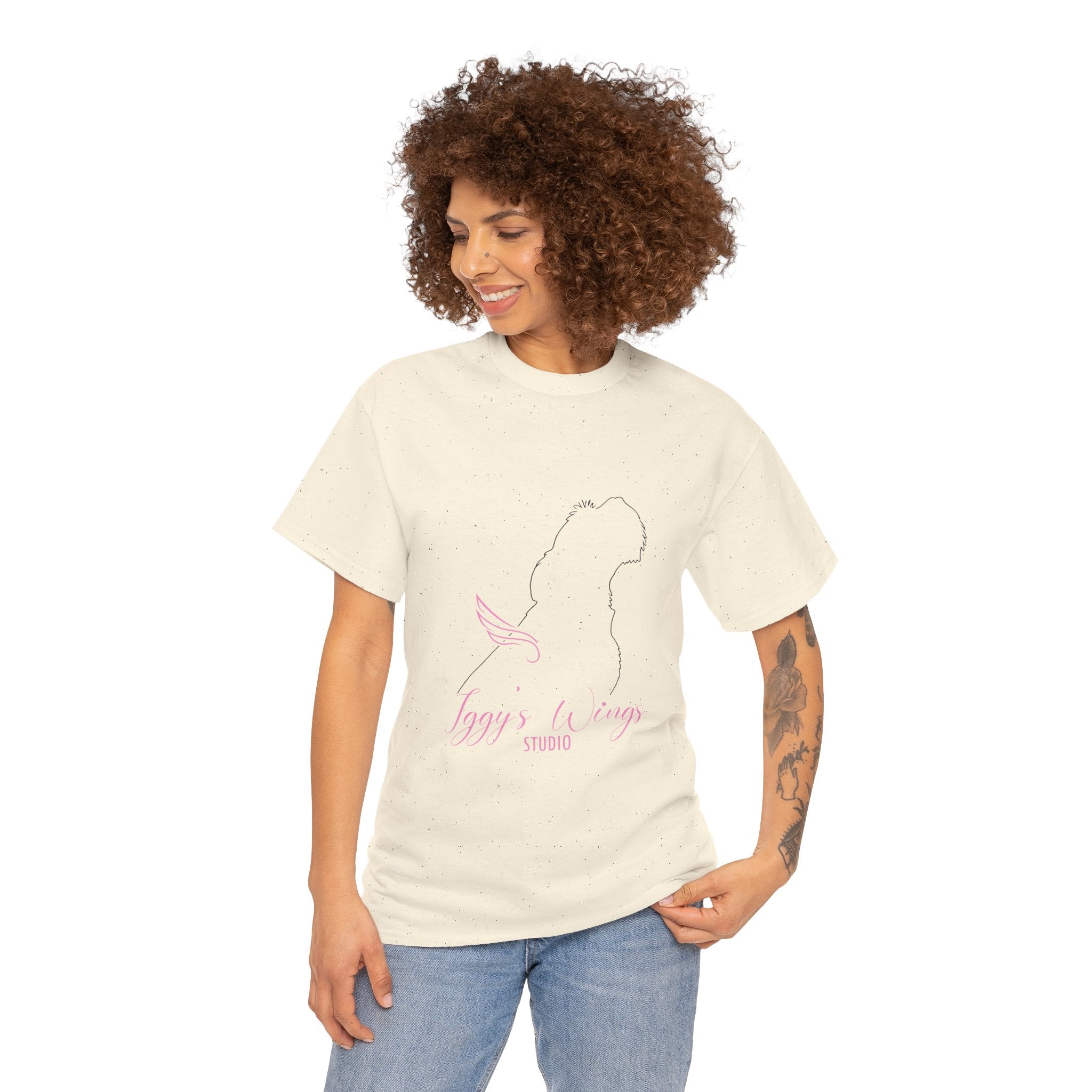 Iggy's Wings Full Silhouette Logo Tee (Heavier material)