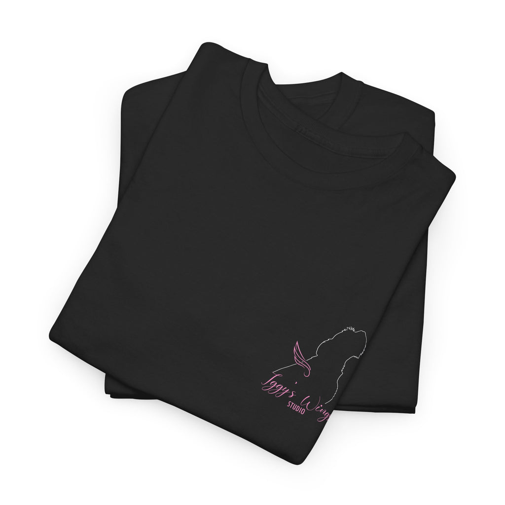 Iggy's Wings Pocket Silhouette Logo Tee (Heavier material)