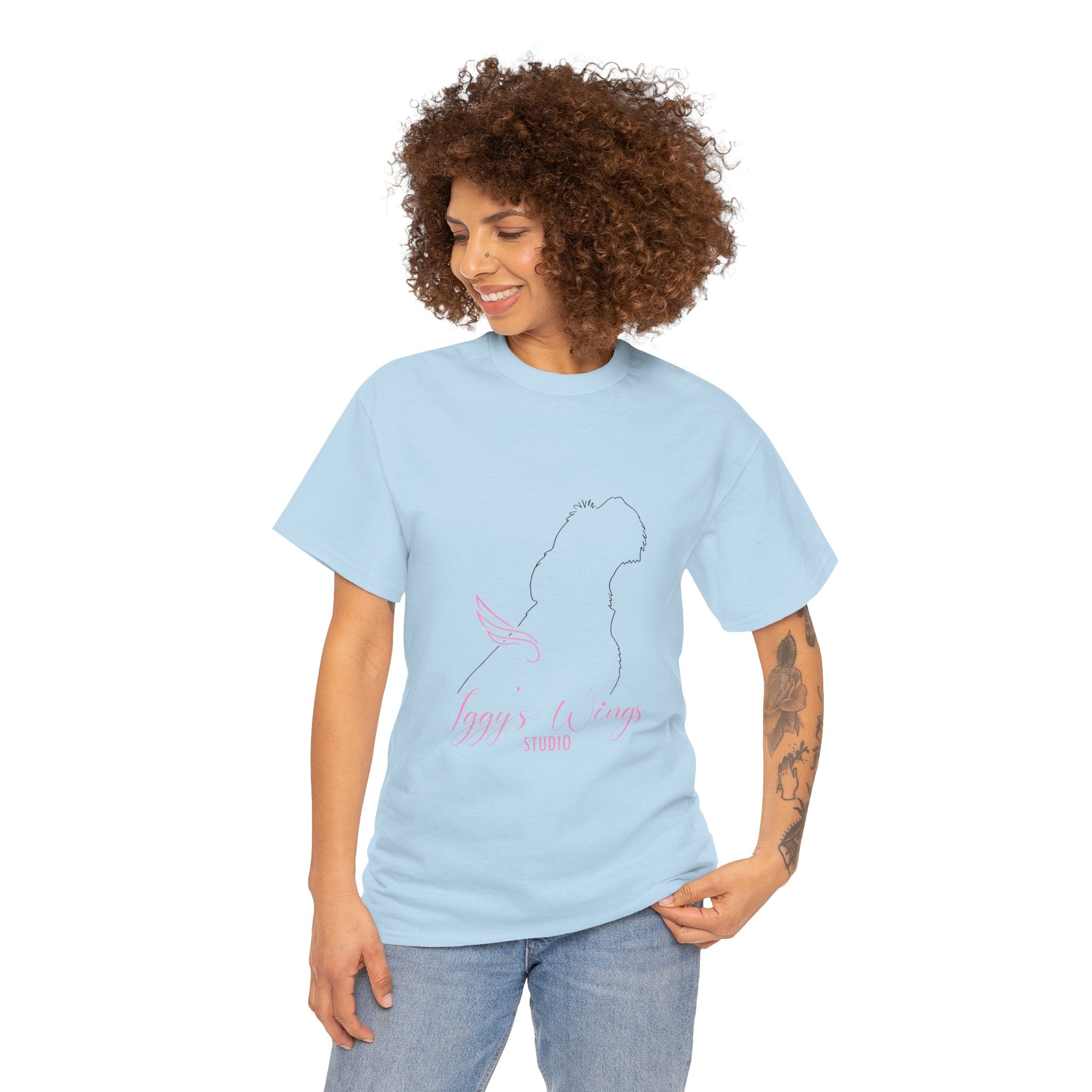 Iggy's Wings Full Silhouette Logo Tee (Heavier material)