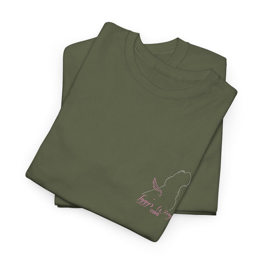 Iggy's Wings Pocket Silhouette Logo Tee (Heavier material)
